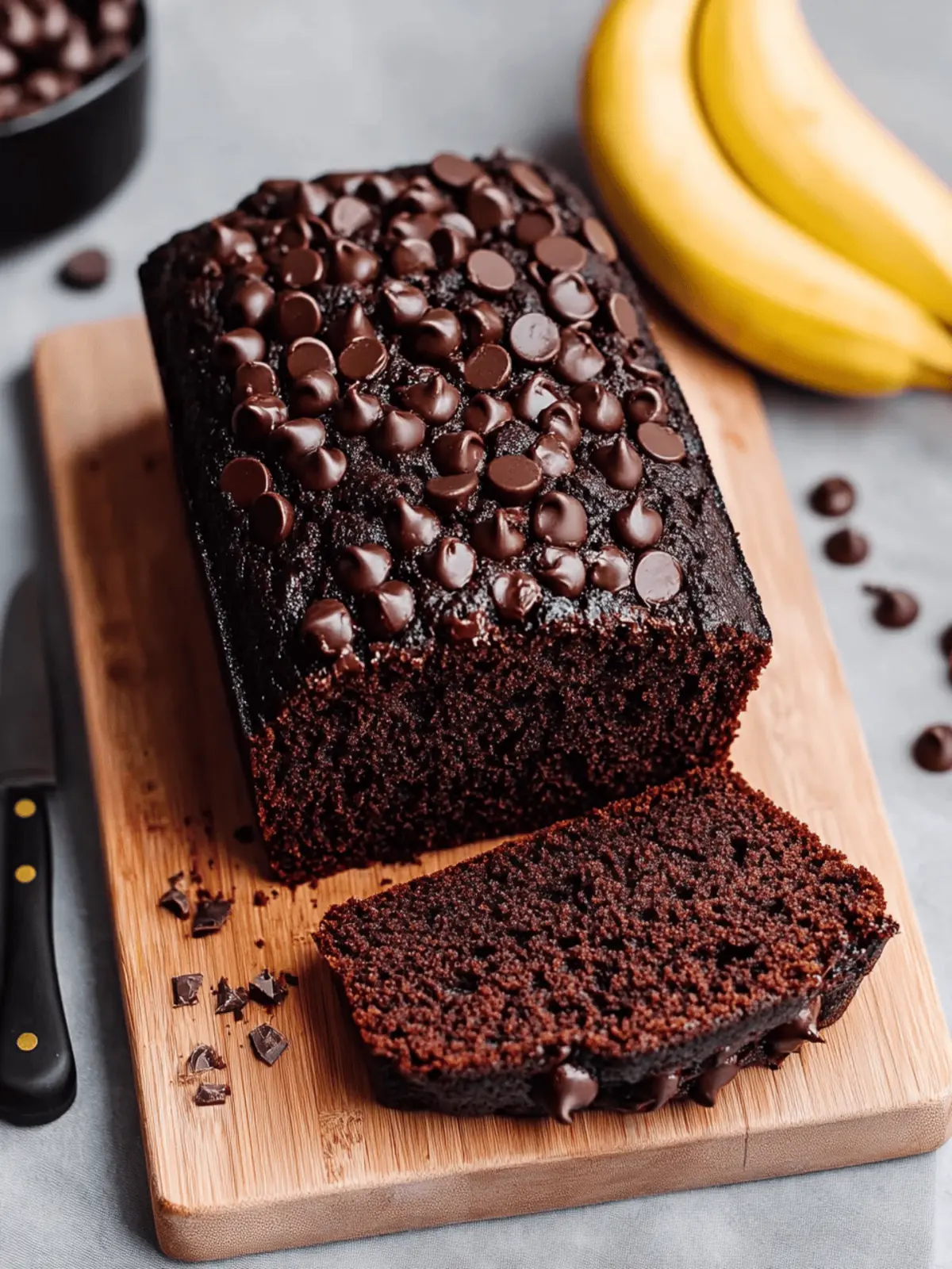 Decadent Vegan Chocolate Banana Bread for Ultimate Indulgence 2 Vegan Chocolate Banana Bread