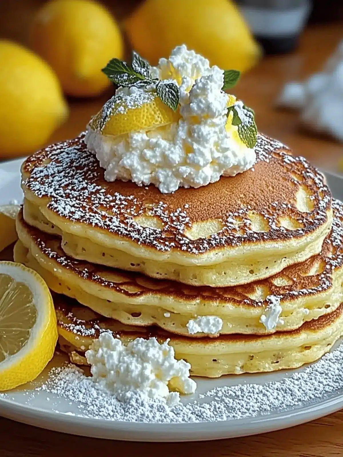 Lemon Ricotta Pancakes: Your New Fluffy Breakfast Obsession 4 Lemon Ricotta Pancakes