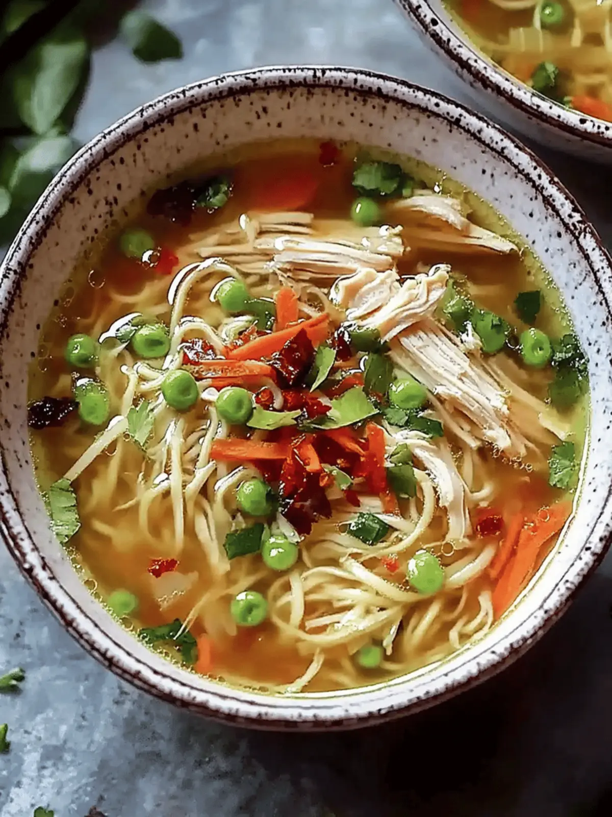 Aromatic Ginger Garlic Chicken Noodle Soup for Cozy Nights 2 Aromatic Ginger Garlic Chicken Noodle Soup