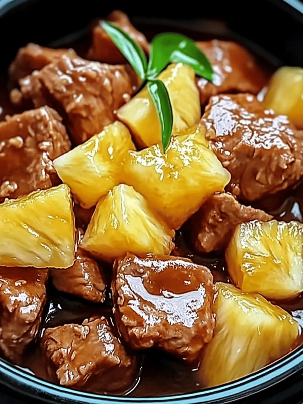 Juicy Pineapple Pork Slow Cooker for Effortless Family Dinners 3 Juicy Pineapple Pork Slow Cooker