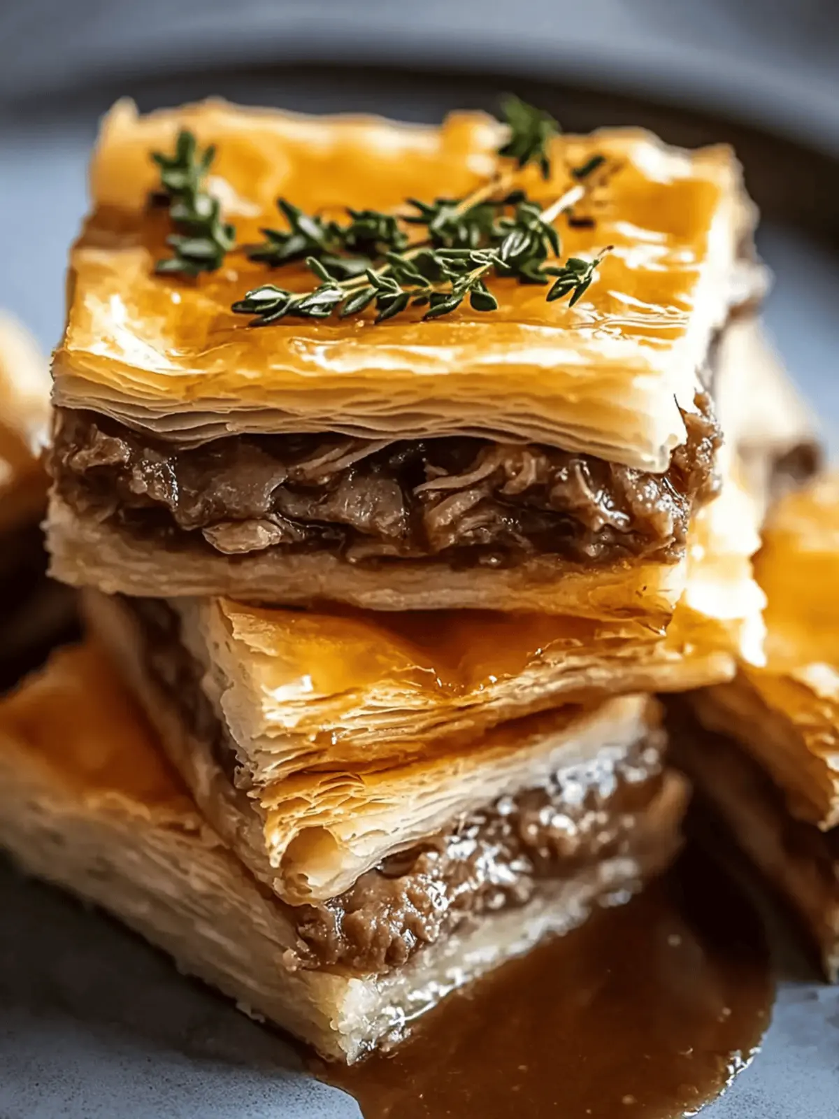 Savory French Dip Squares That Everyone Will Devour 4 French Dip Squares