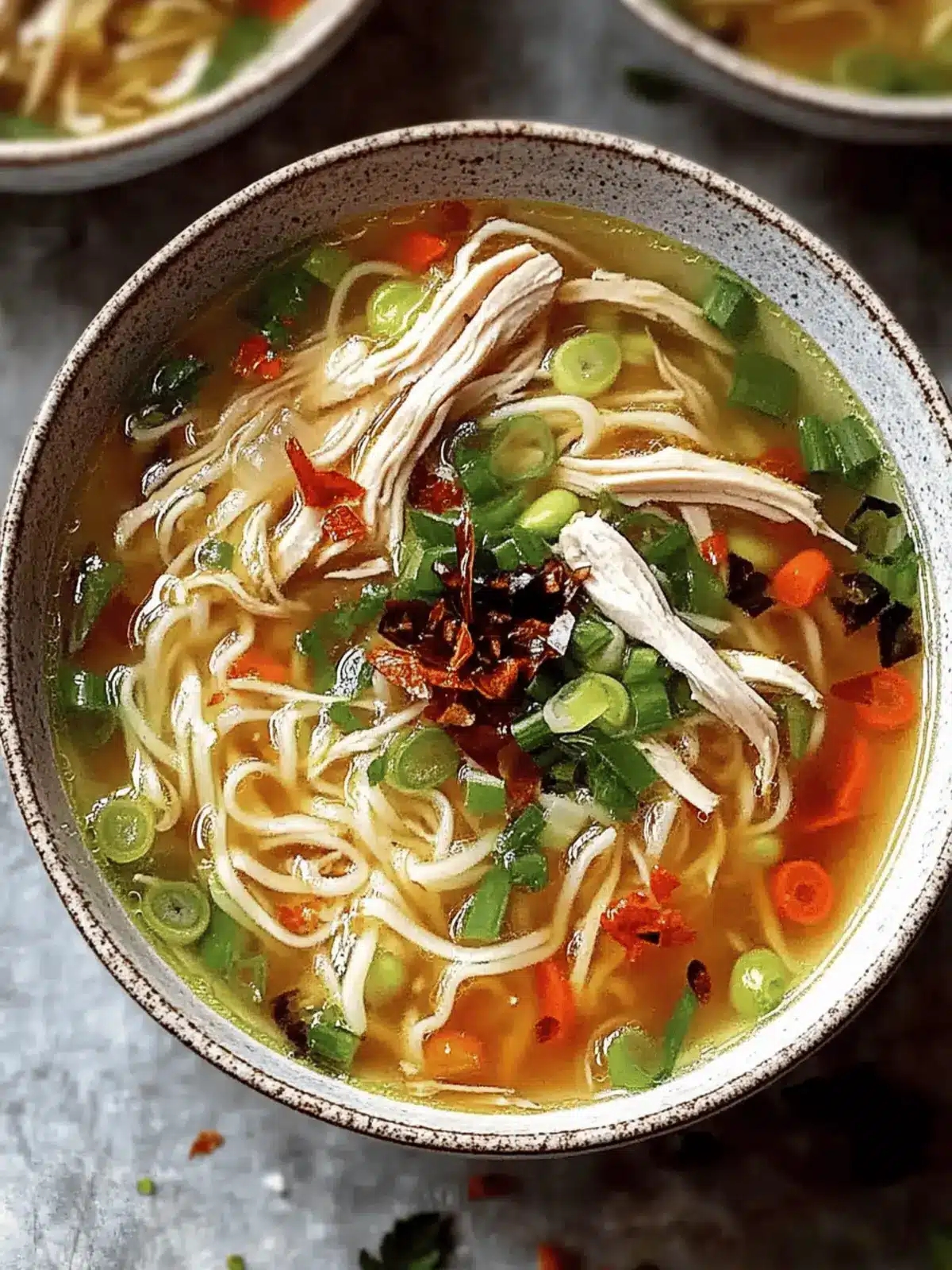 Aromatic Ginger Garlic Chicken Noodle Soup for Cozy Nights 5 Aromatic Ginger Garlic Chicken Noodle Soup