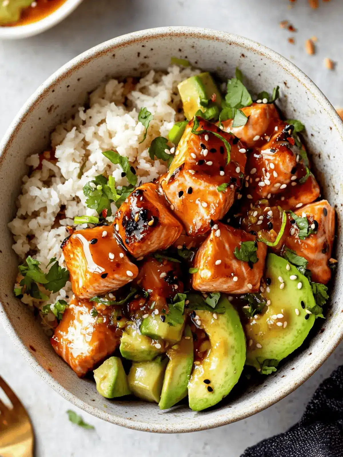 Delicious Honey Glazed Salmon Bowl Ready in 30 Minutes 2 Honey Glazed Salmon Bowl