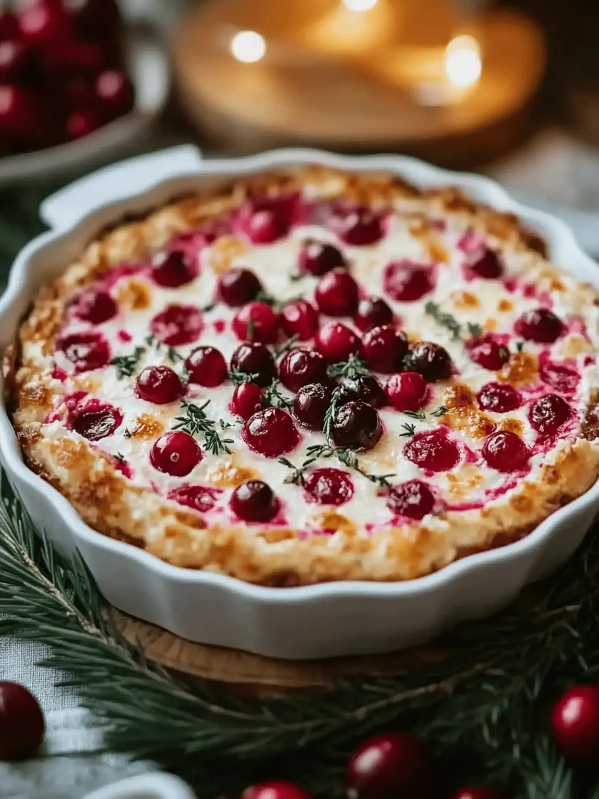 Baked Cranberry Cream Cheese Dip: A Dreamy Holiday Treat 4 Baked Cranberry Cream Cheese Dip