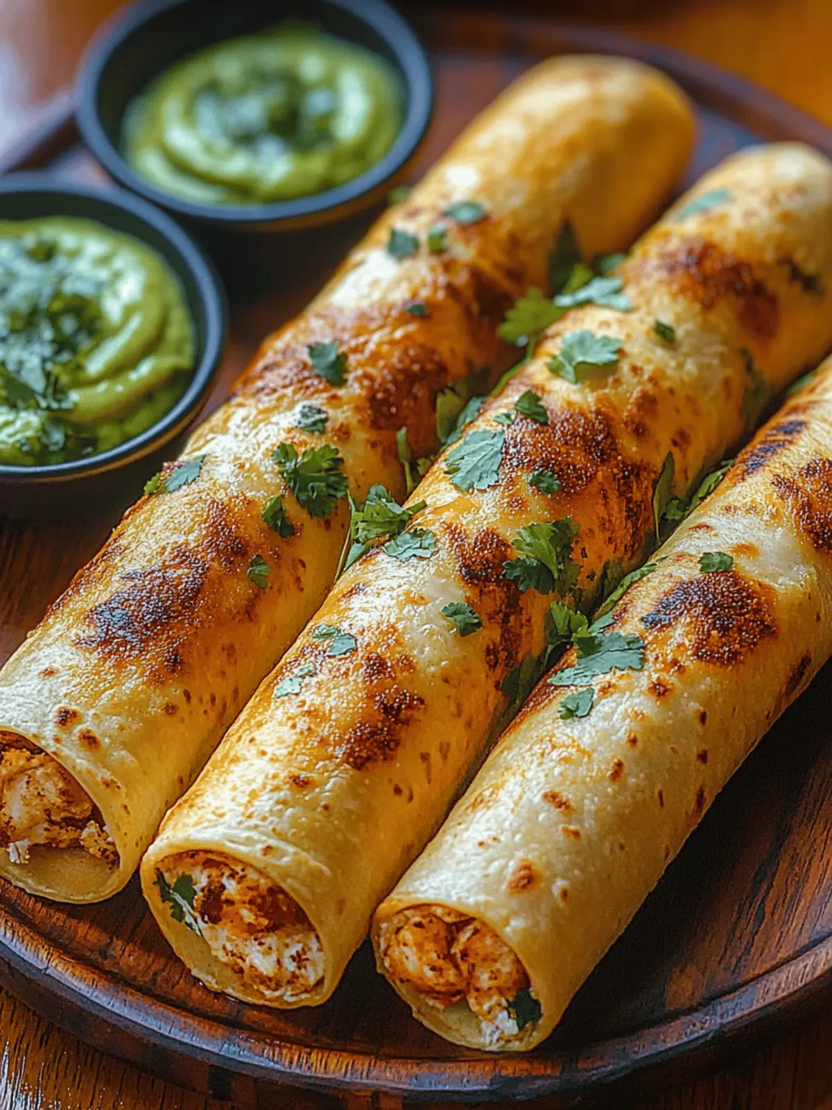Crunchy Oven-Baked Chicken Taquitos That Steal the Show 4 Crunchy Oven-Baked Chicken Taquitos