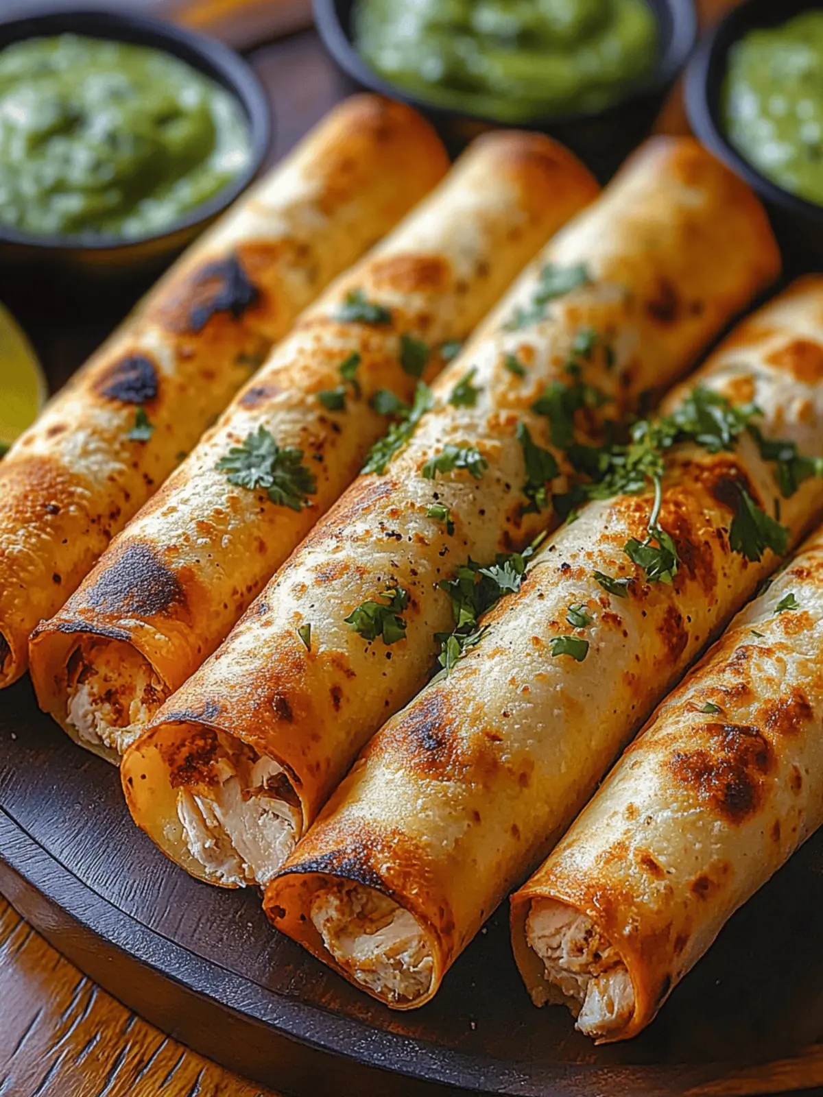 Crunchy Oven-Baked Chicken Taquitos That Steal the Show 2 Crunchy Oven-Baked Chicken Taquitos