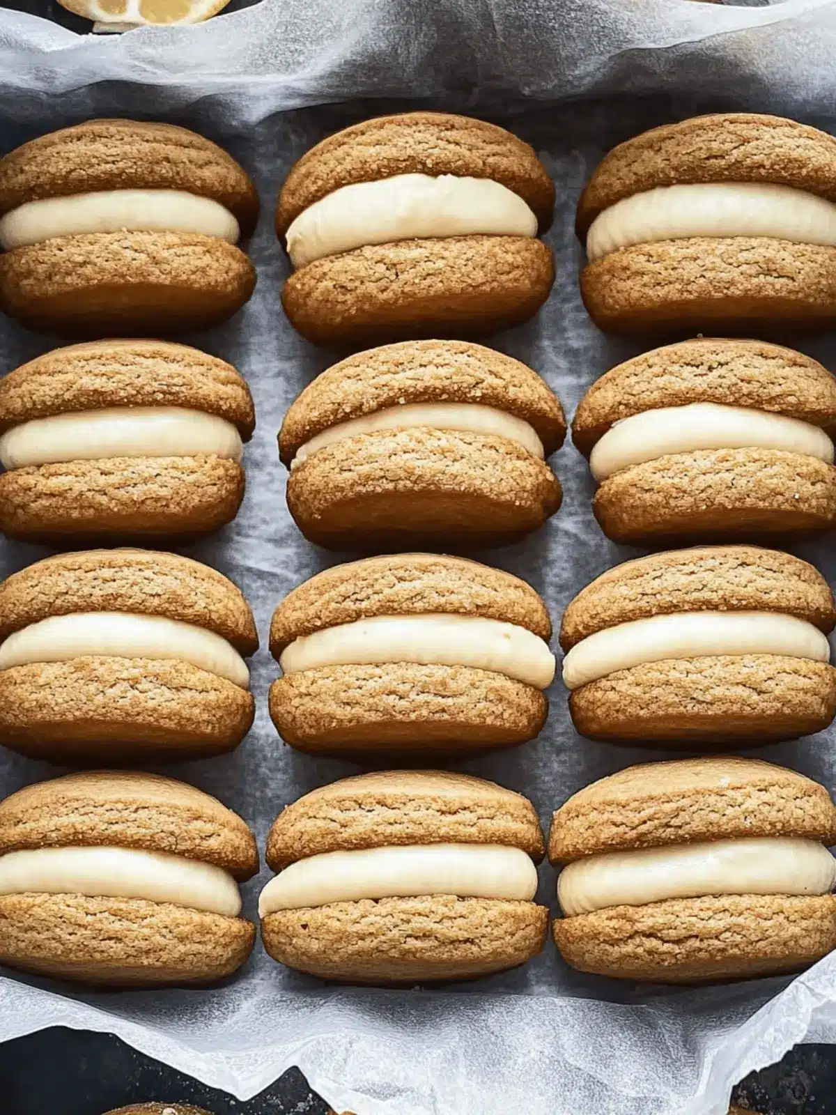 Mouthwatering Ginger Kisses Biscuits with Sweet Buttercream 5 Ginger Kisses Biscuits