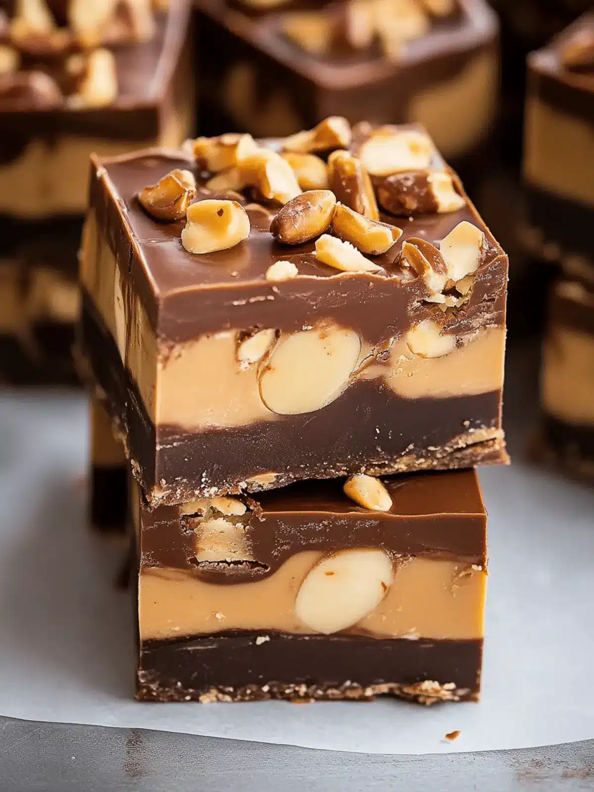 Melt-In-Your-Mouth Snickers Fudge You’ll Crave Again and Again 3 Snickers Fudge