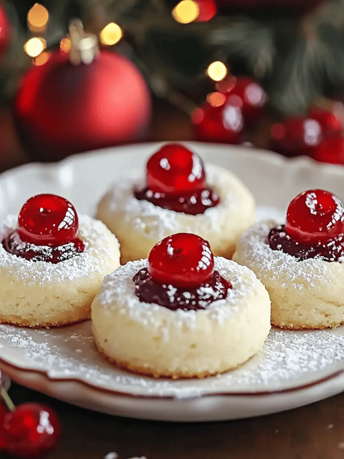 Christmas Maraschino Cherry Shortbread Cookies for a Festive Touch 5 Christmas Maraschino Cherry Shortbread Cookies