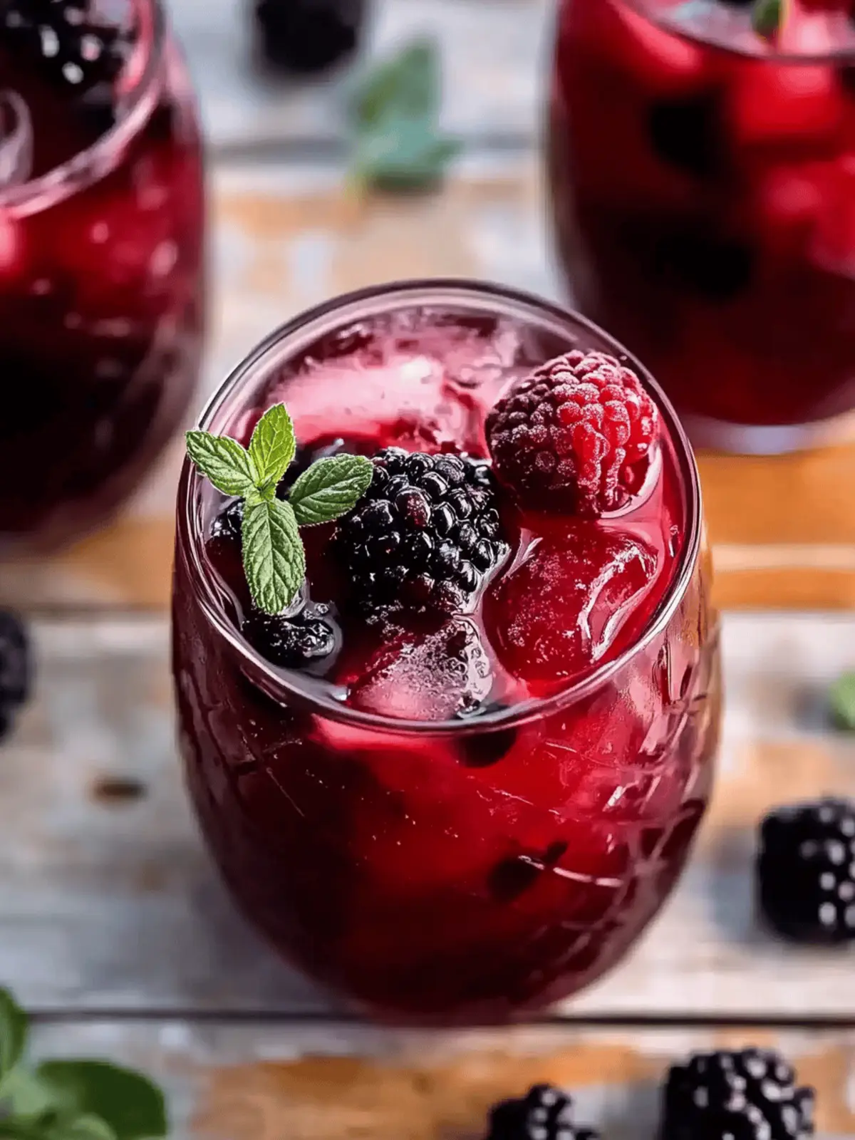 Delightful Rum Berry Cocktail to Spark Your New Year’s Eve 4 Rum Berry Cocktail