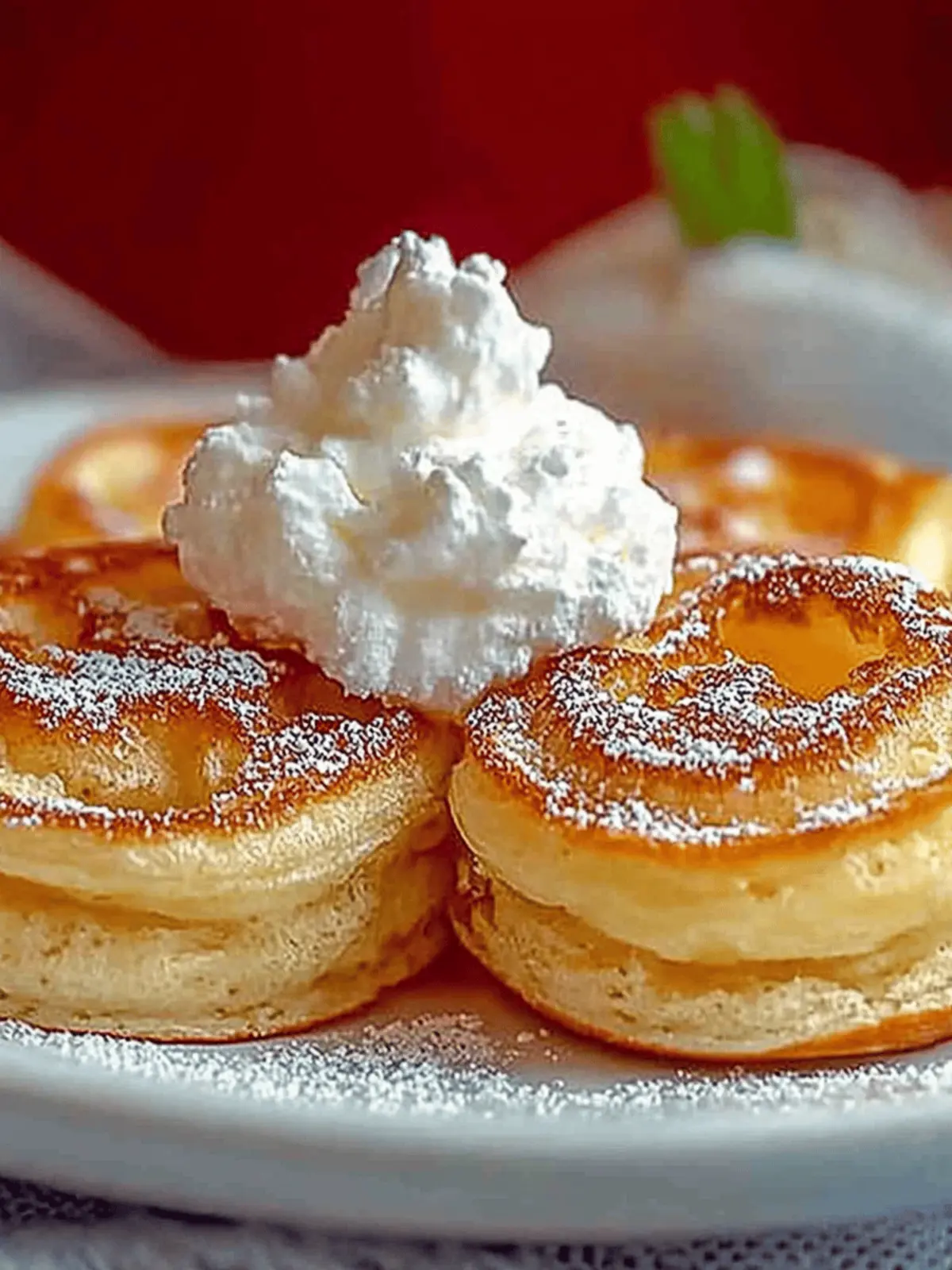 Irresistible Mini German Pancakes: Fluffy Bites of Joy 2 Mini German Pancakes