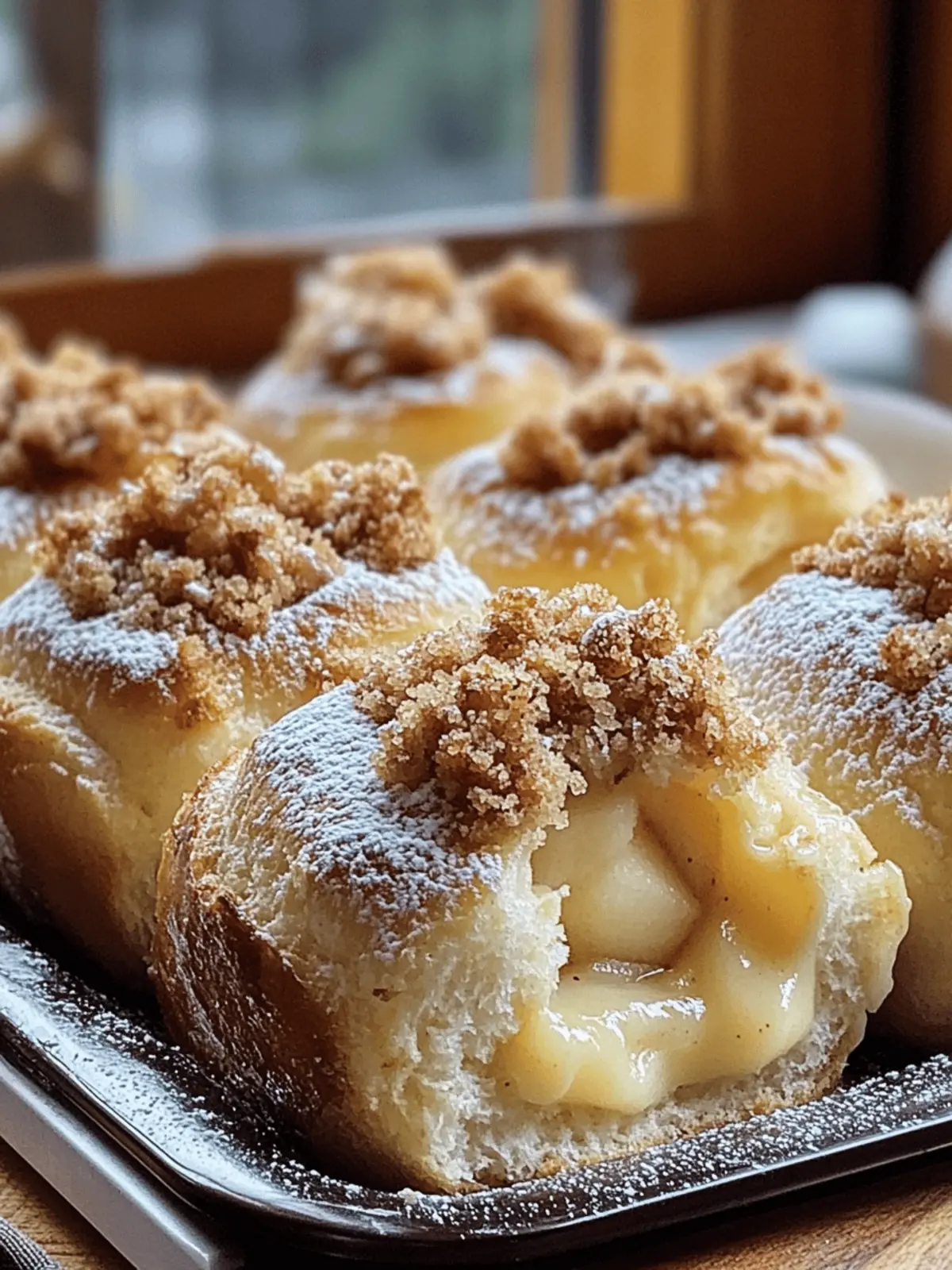 Deliciously Irresistible Apple Cheesecake Crumble Buns Recipe 4 Apple Cheesecake Crumble Buns
