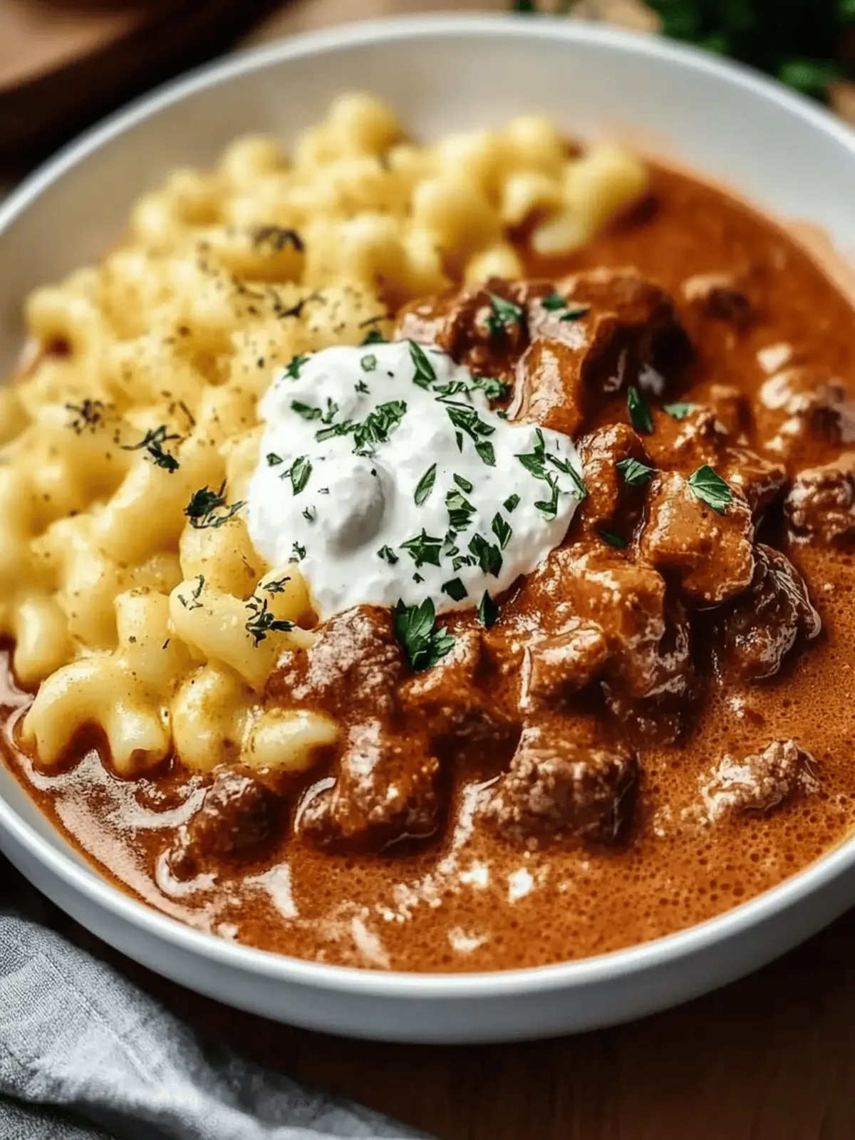 Creamy German Goulash: A Cozy Twist on Comfort Food 2 Creamy German Goulash