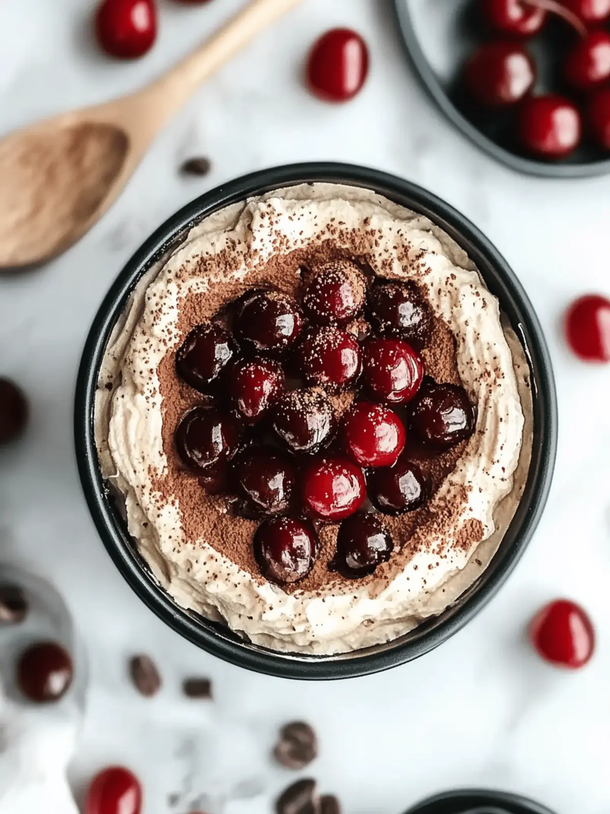Indulge in Cherry Amaretto Tiramisu for a Dreamy Dessert! 2 Cherry Amaretto Tiramisu