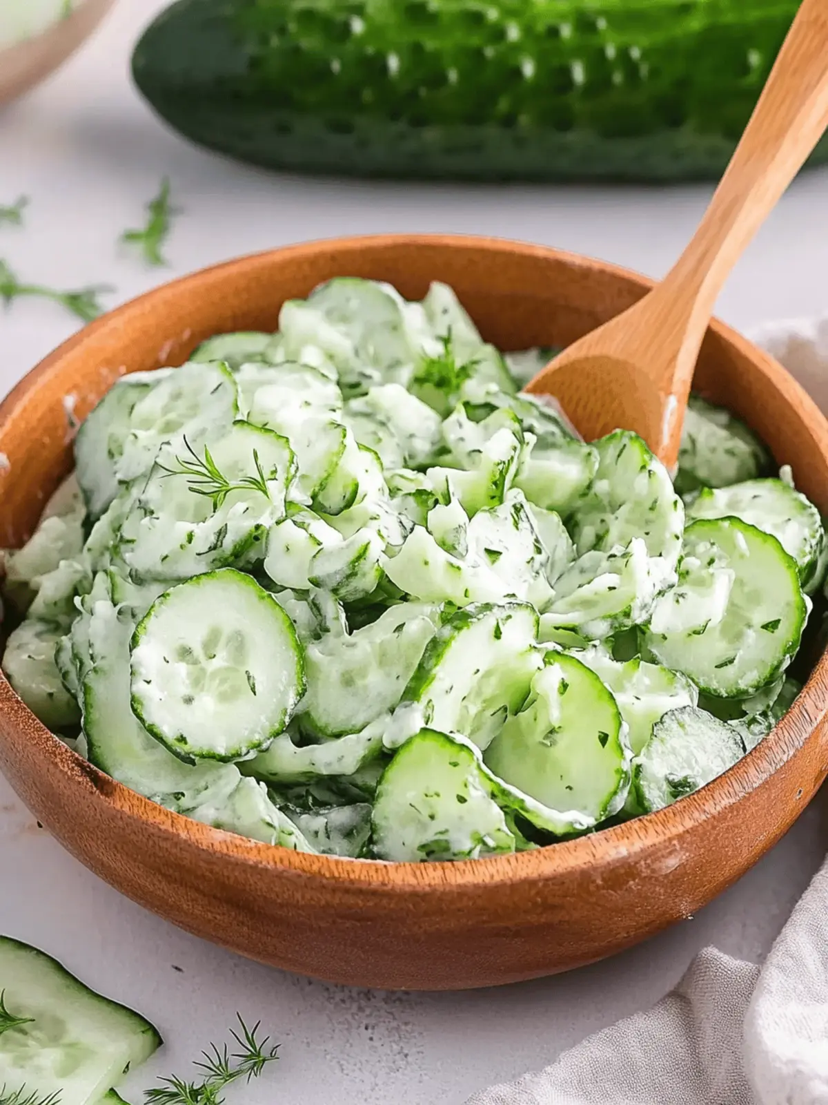 Deliciously Creamy German Cucumber Salad You'll Love 4 German Cucumber Salad