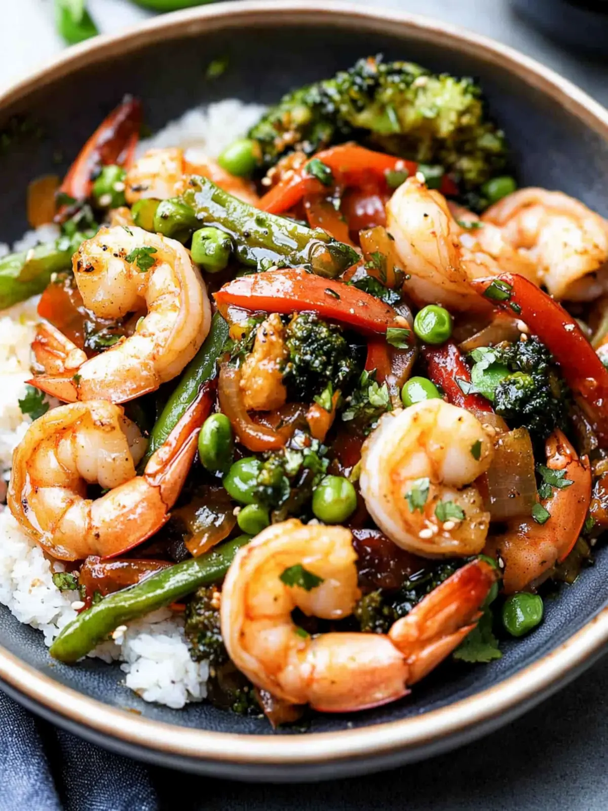 Deliciously Healthy Garlic Shrimp Stir Fry in 30 Minutes! 3 Healthy Garlic Shrimp Stir Fry