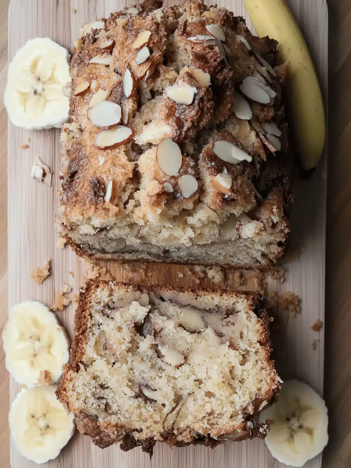 Almond Croissant Banana Bread: A Decadent Twist for Breakfast 2 Almond Croissant Banana Bread