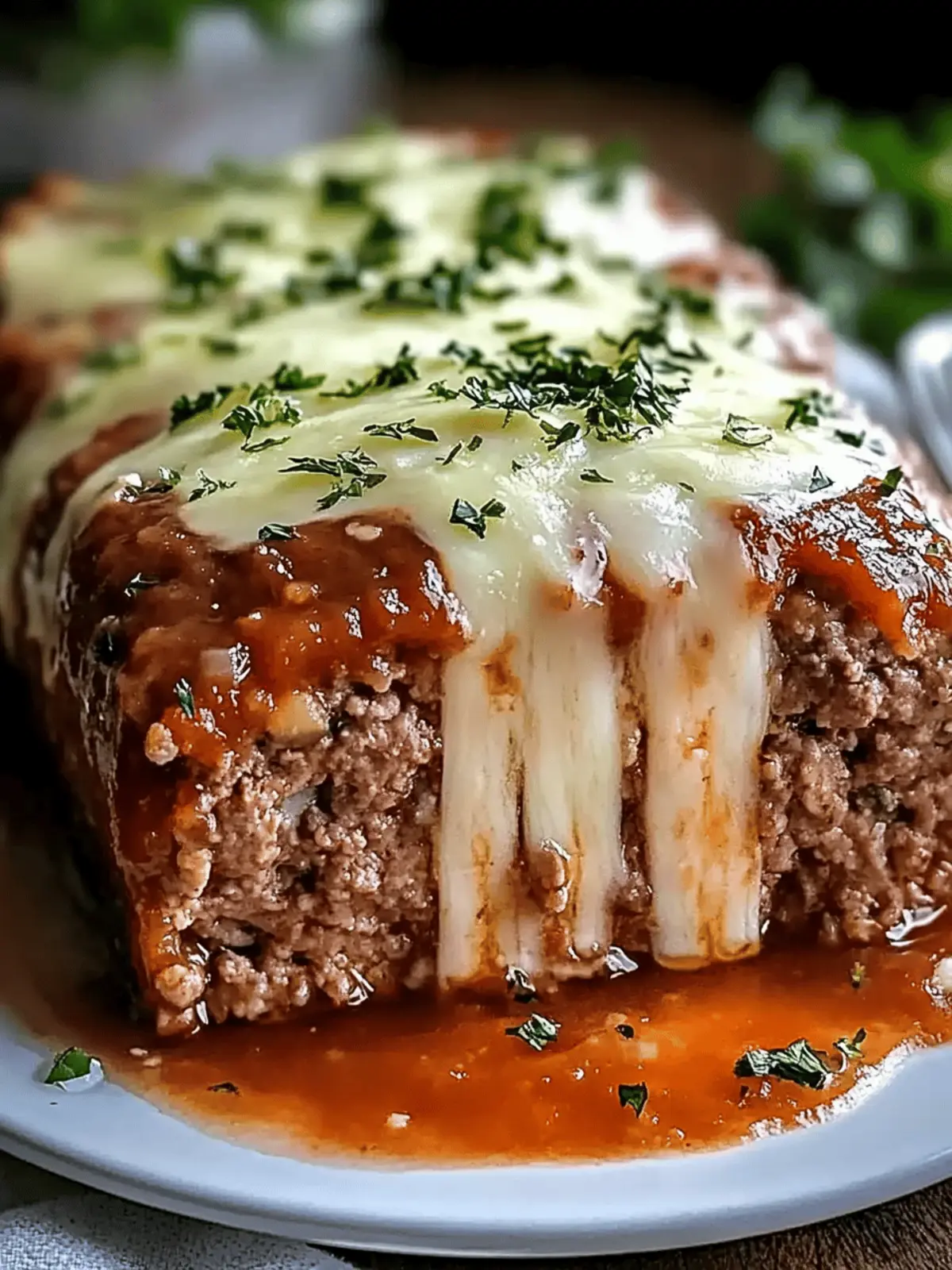 Irresistible Stuffed Meatloaf with Mozzarella Surprise 5 Stuffed Meatloaf with Mozzarella