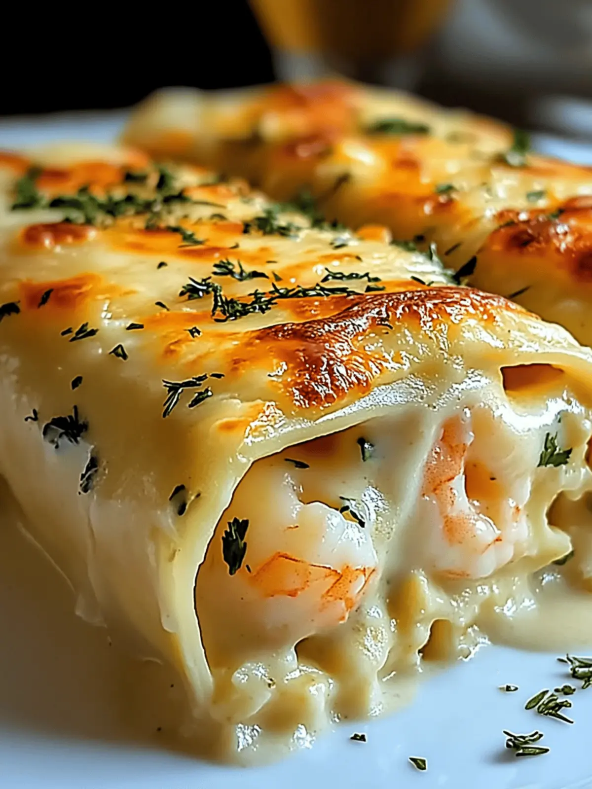 Shrimp & Crab Alfredo Lasagna Roll-Ups for Comfort Food Lovers 3 Shrimp & Crab Alfredo Lasagna Roll