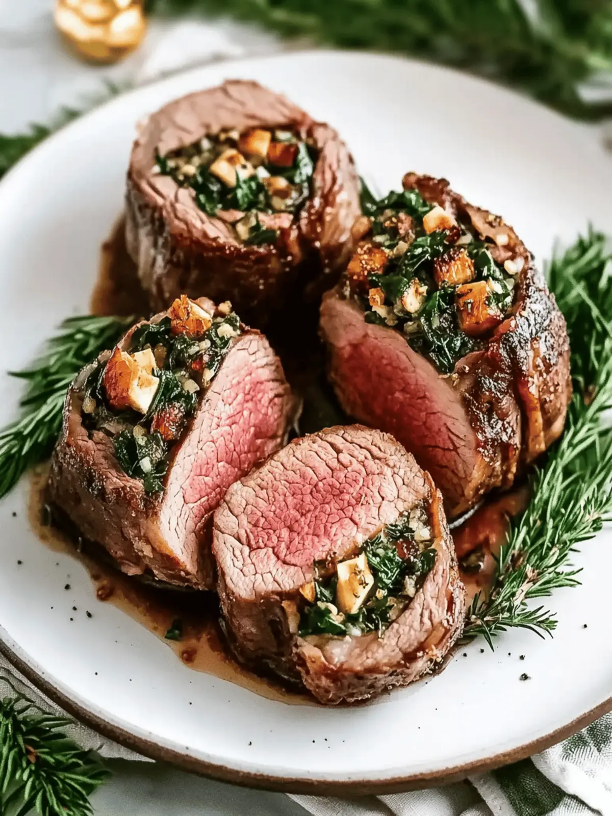Mouthwatering Christmas Stuffed Beef Tenderloin to Wow Guests 2 Christmas Stuffed Beef Tenderloin