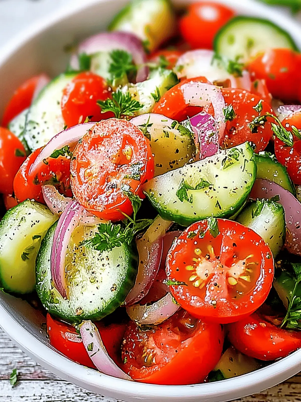 Mediterranean Tomato Cucumber Salad: Your Summer Flavor Fix 2 Mediterranean Tomato Cucumber Salad