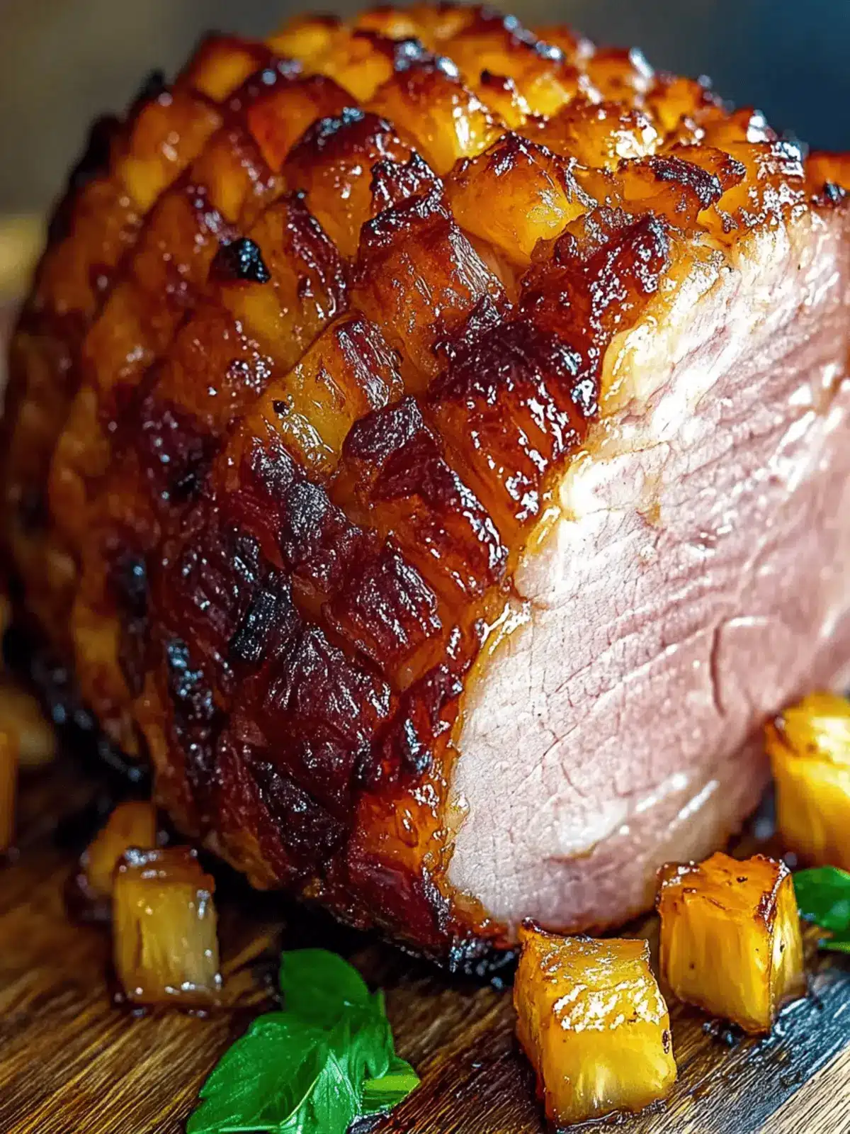 Brown Sugar Pineapple Ham Bake: A Festive Family Favorite 2 Brown Sugar Pineapple Ham Bake