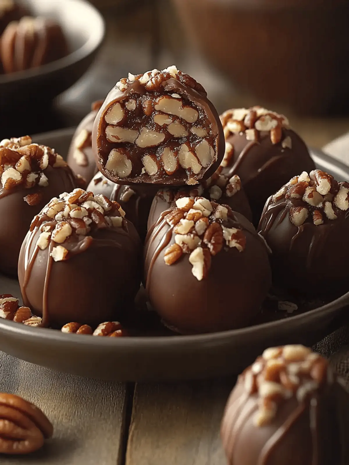 Irresistible Pecan Pie Balls You Can Make No-Bake Today 2 Pecan Pie Balls