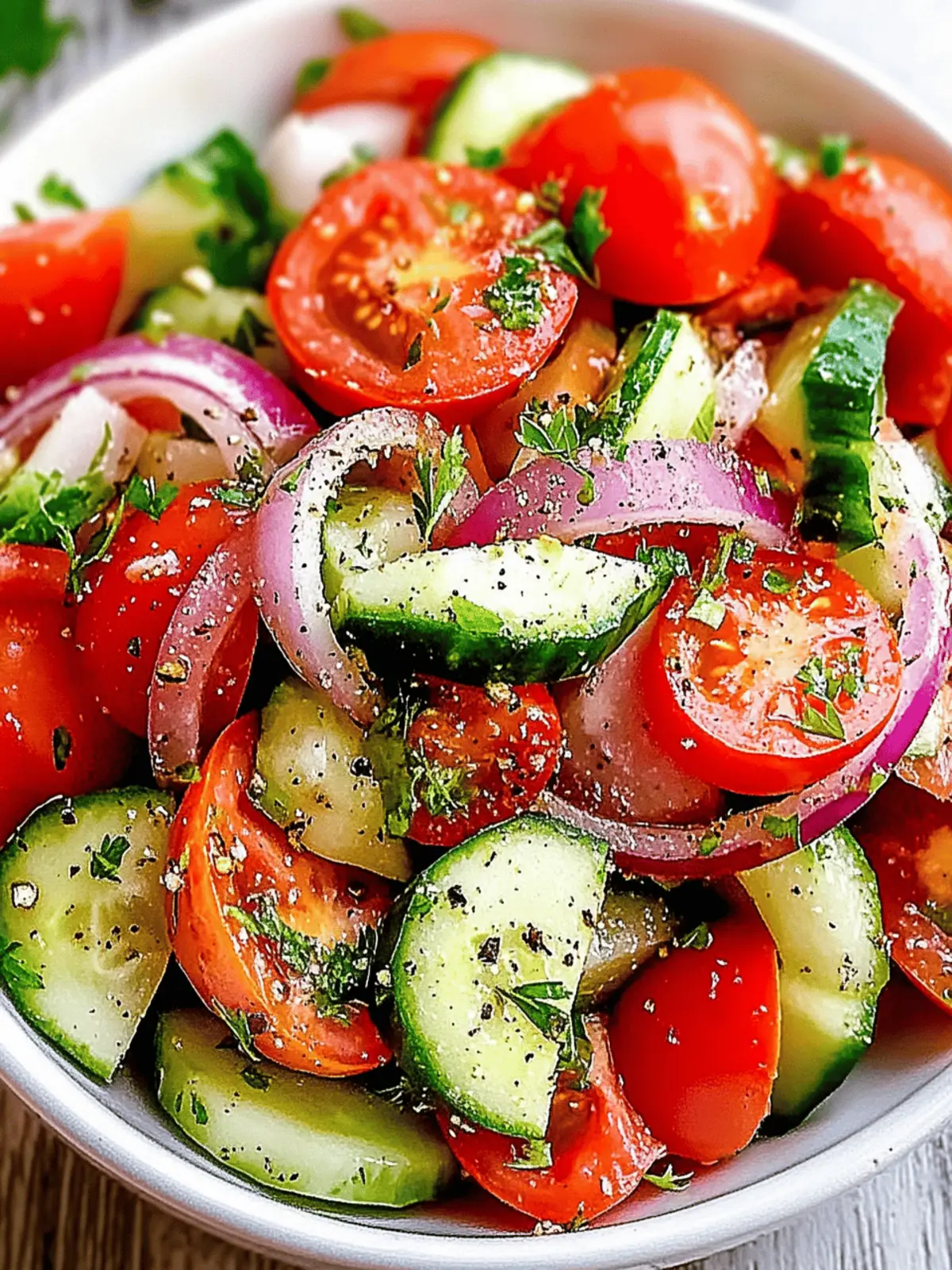 Mediterranean Tomato Cucumber Salad: Your Summer Flavor Fix 5 Mediterranean Tomato Cucumber Salad