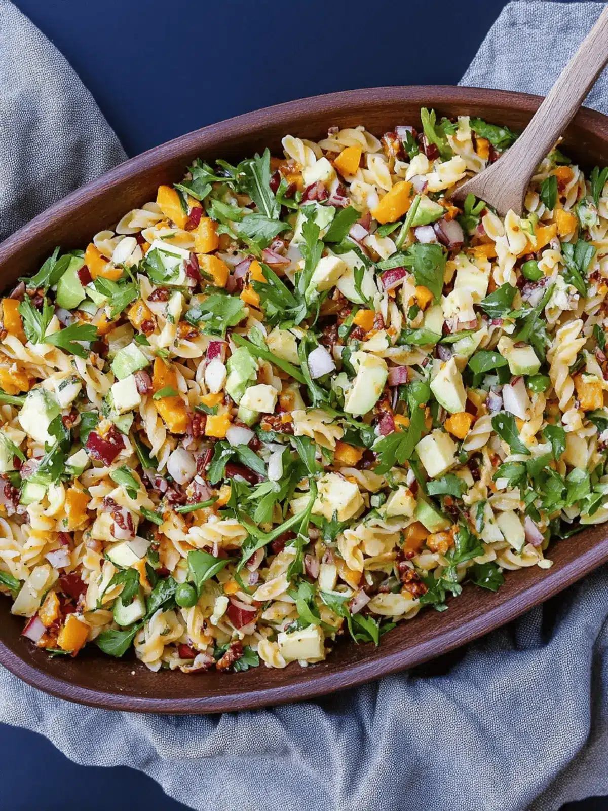 Delicious Chopped Fall Pasta Salad for Cozy Gatherings 3 Chopped Fall Pasta Salad