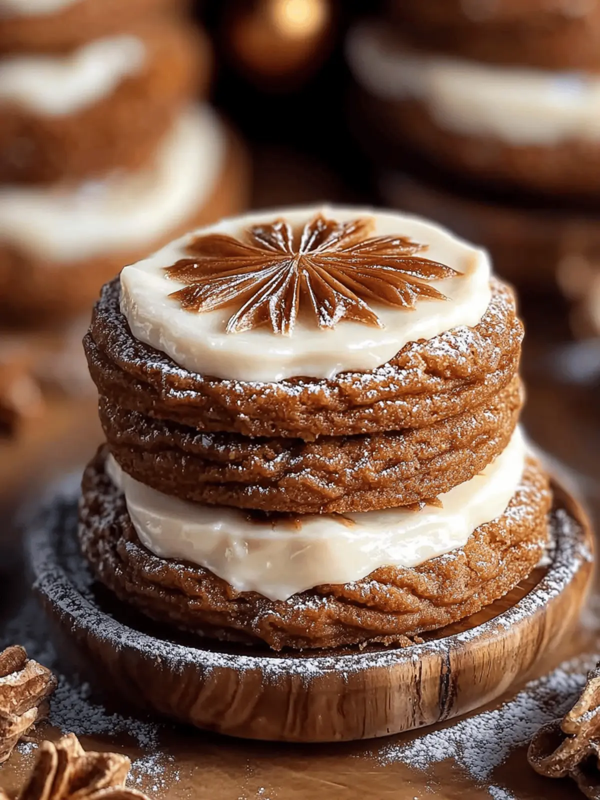 Gingerbread Cheesecake Cookies That Will Brighten Your Holidays 3 Gingerbread Cheesecake Cookies