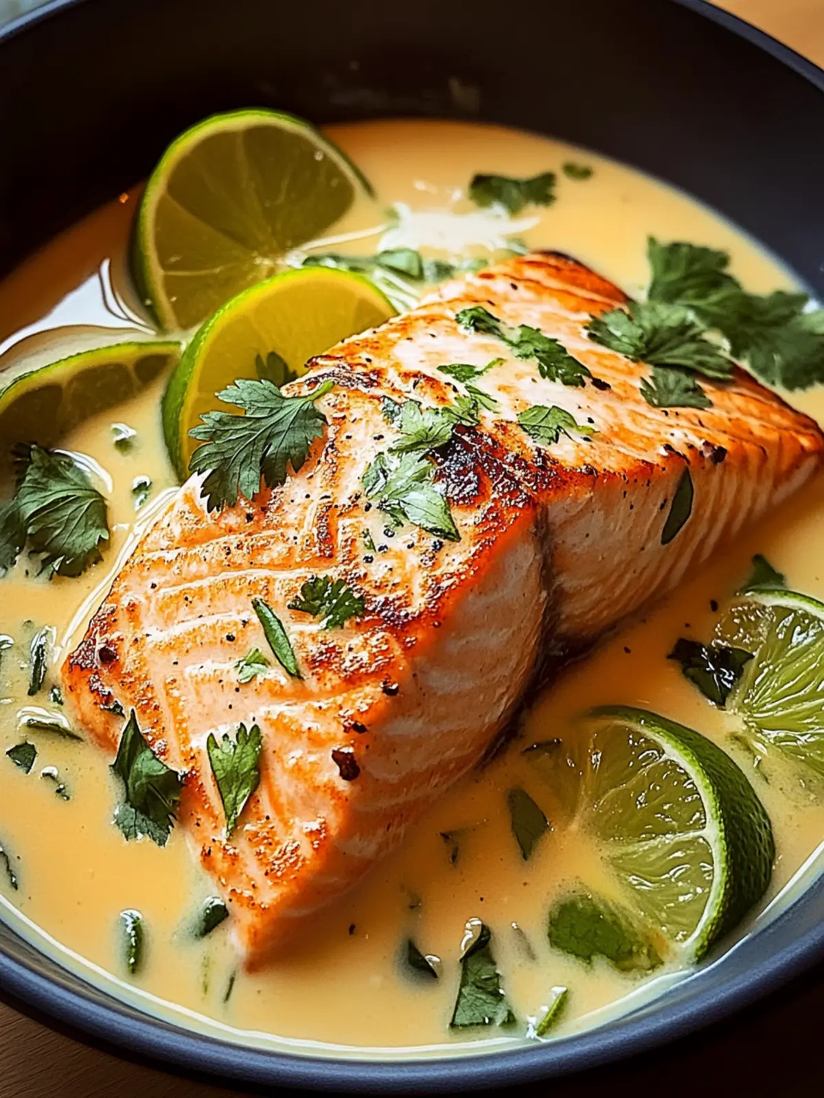 Poached Salmon in Coconut Lime Sauce for a Tropical Escape 2 Poached Salmon in Coconut Lime Sauce