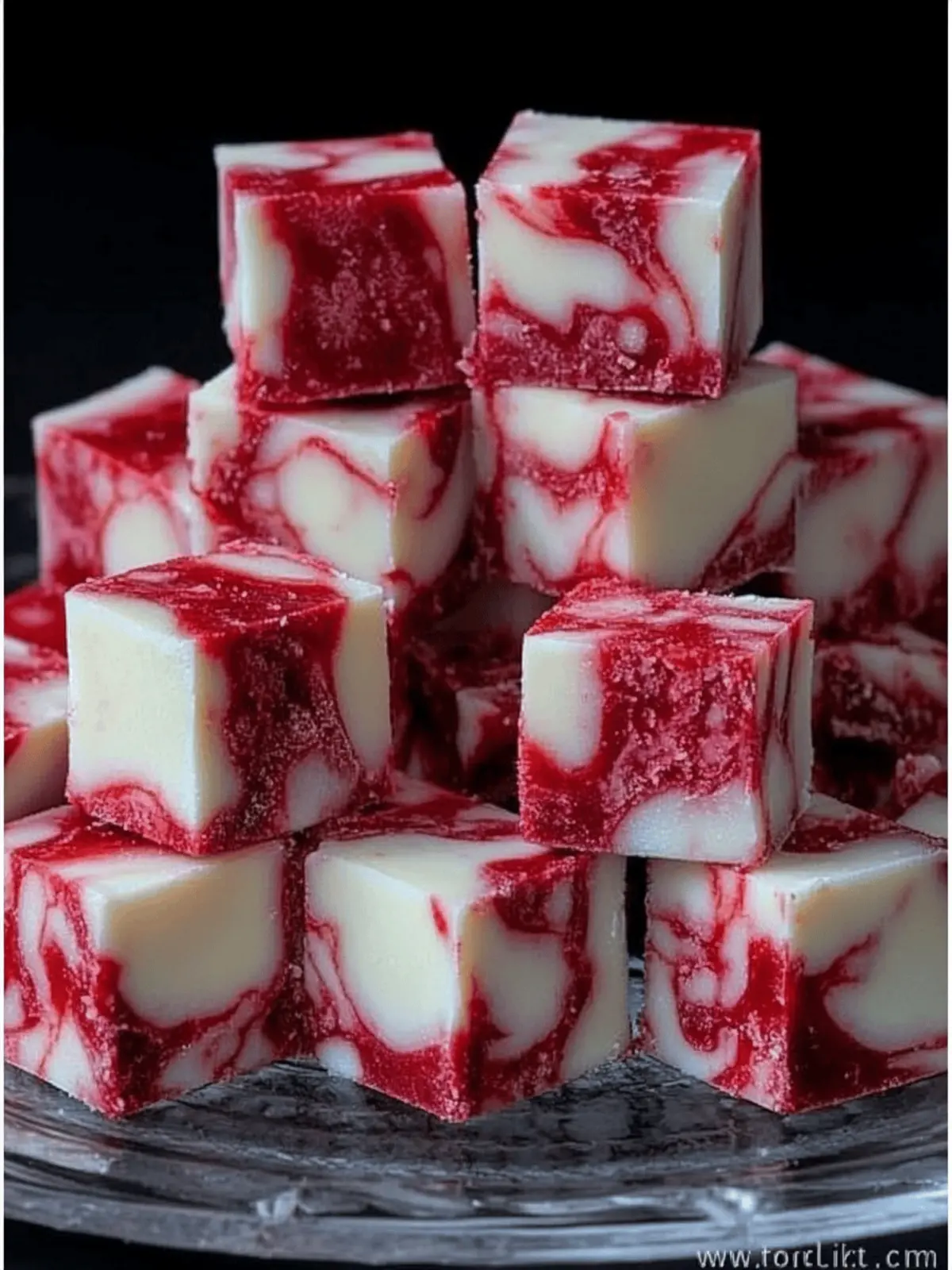 Delightful Winter White Red Velvet Fudge for Festive Gifting 4 Winter White Red Velvet Fudge