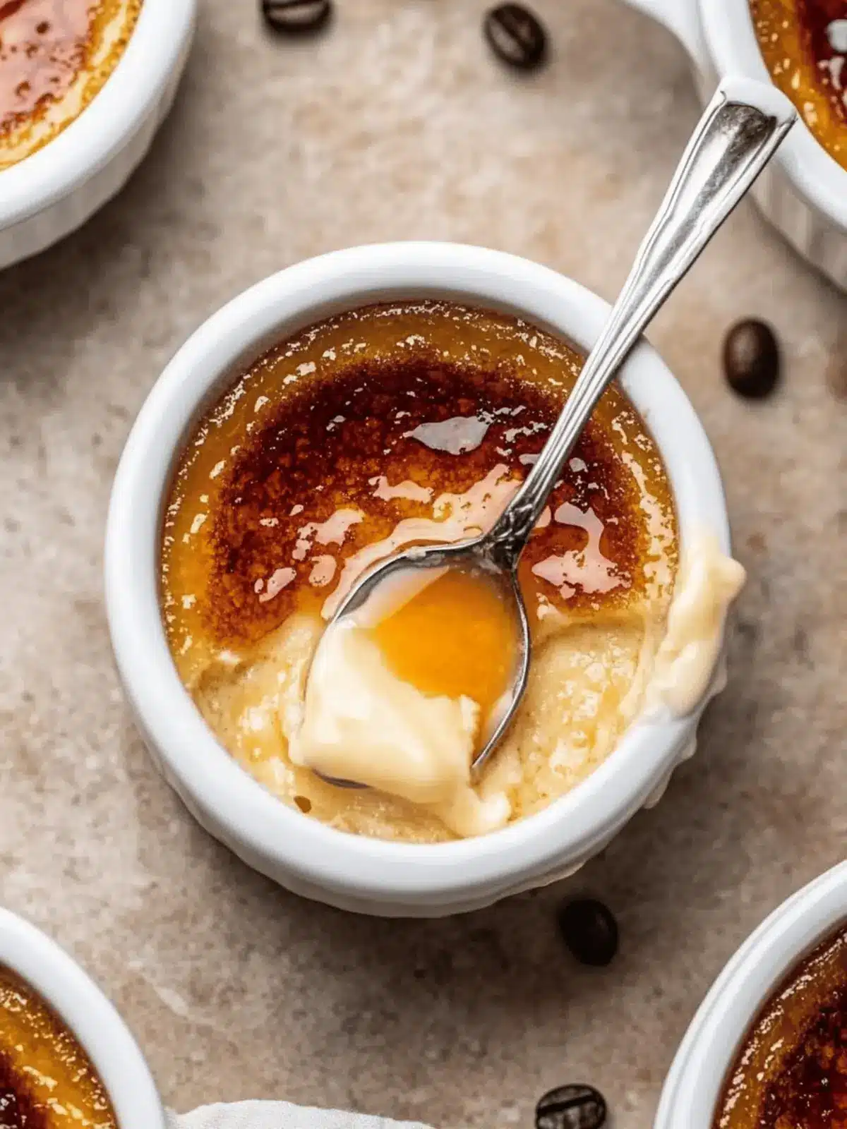 Ari’s Impossibly Creamy Coffee Crème Brûlée That Wows 2 Ari’s Impossibly Creamy Coffee Crème Brûlée