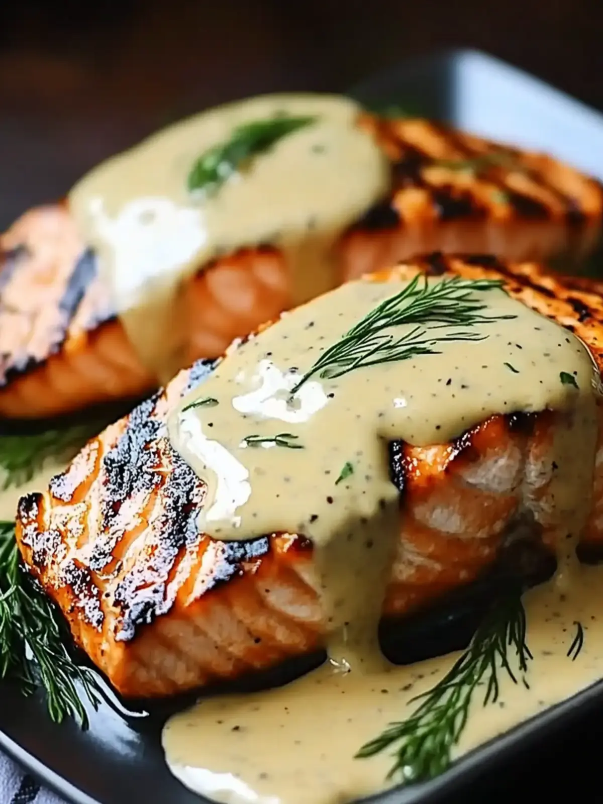 Grilled Salmon with Dijon Mustard Sauce: A Flavorful Feast 3 Grilled Salmon with Dijon Mustard Sauce