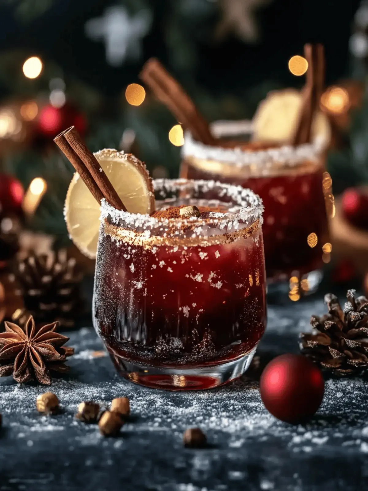 Delightful Spiced Christmas Margarita for Festive Cheer 3 Spiced Christmas Margarita