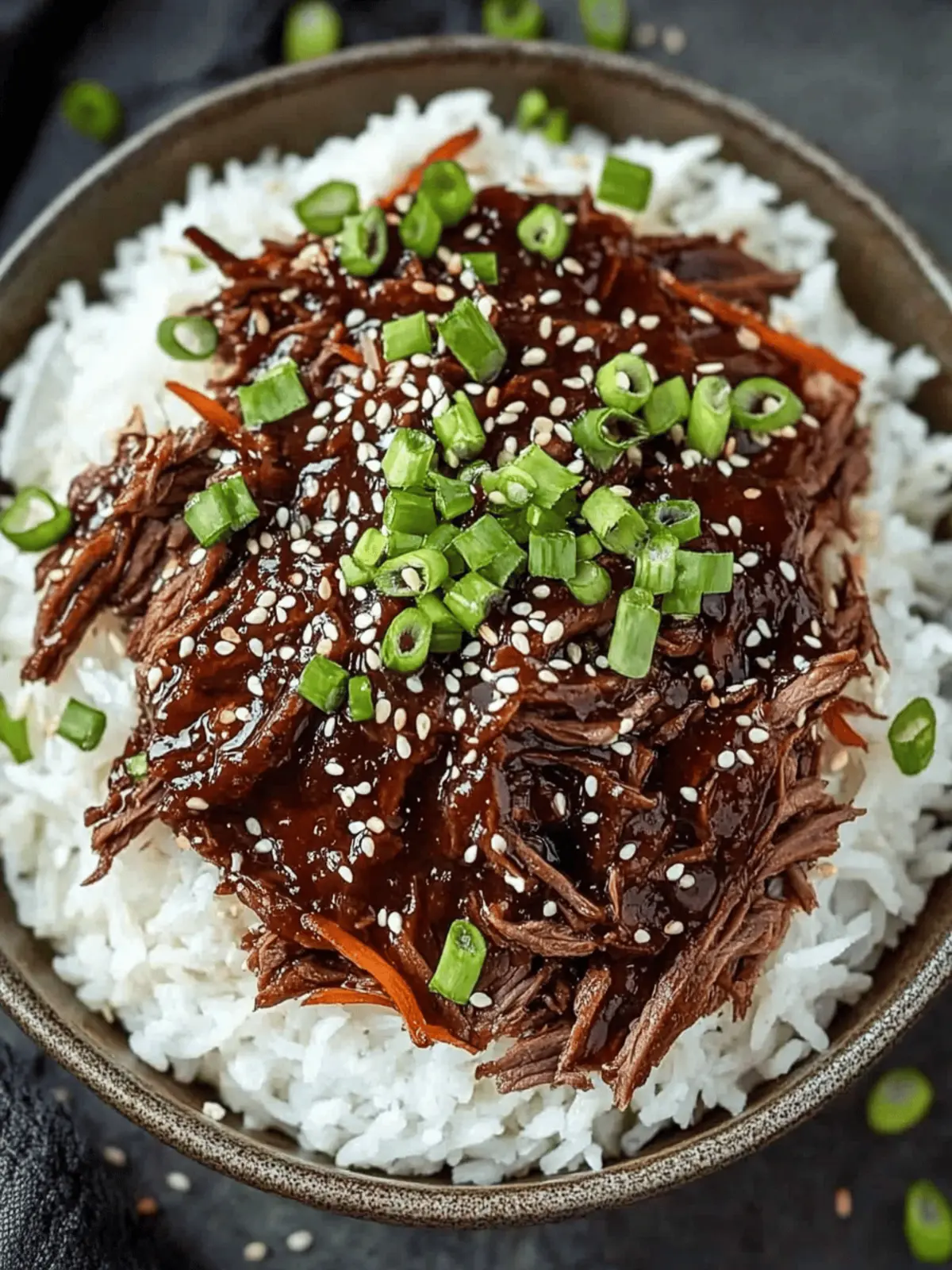 Savory Slow Cooker Korean Beef: Effortless Comfort at Home 2 Slow Cooker Korean Beef