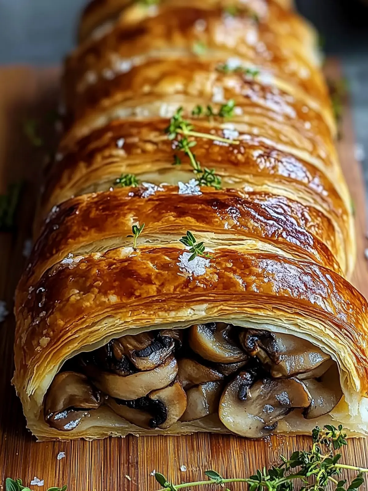 Mushroom & Gruyère Puff Pastry Braid for Cozy Gatherings 2 Mushroom & Gruyère Puff Pastry Braid