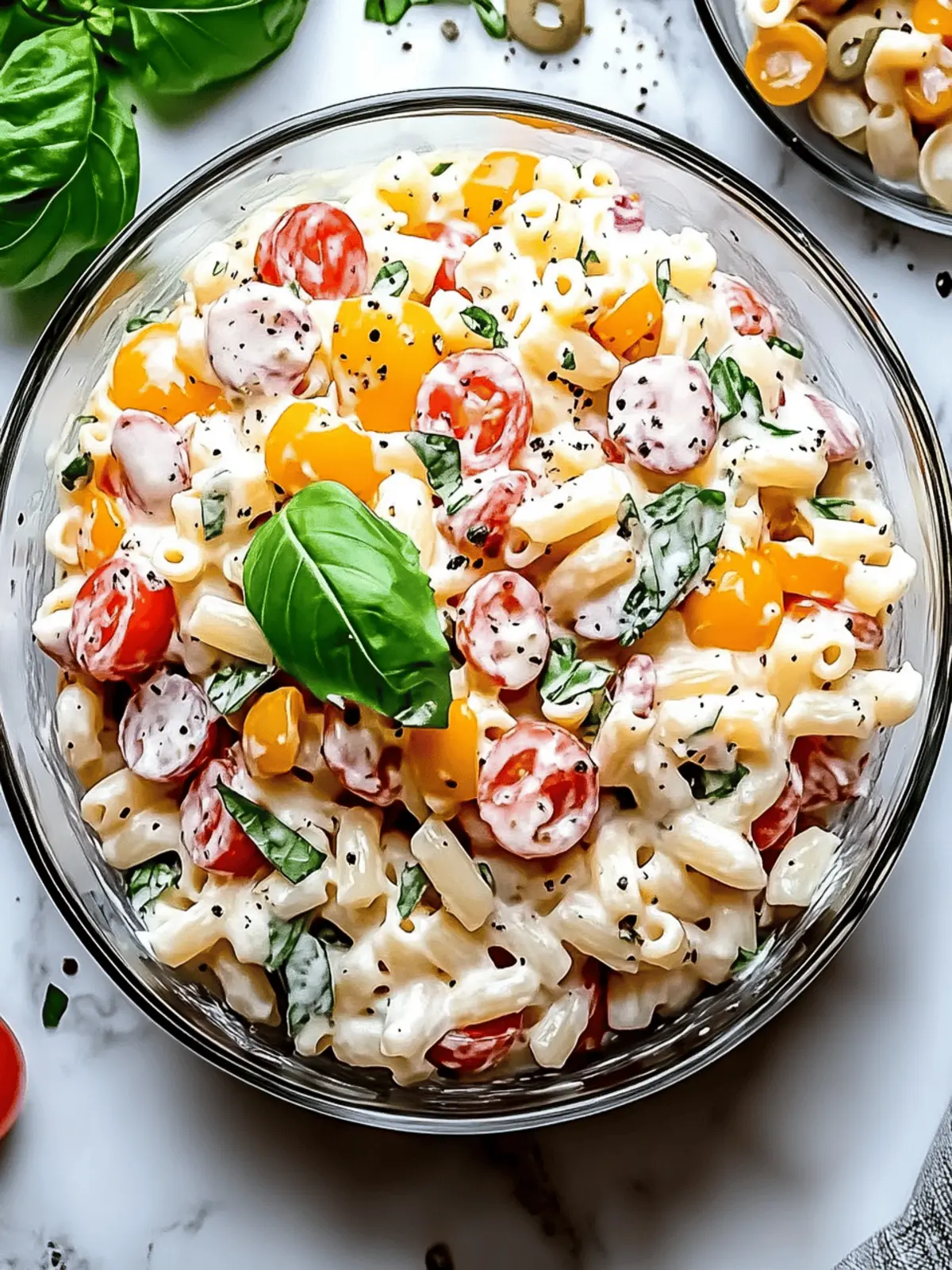 Refreshing Creamy Ditalini Pasta Salad for Summer Gatherings 4 Creamy Ditalini Pasta Salad