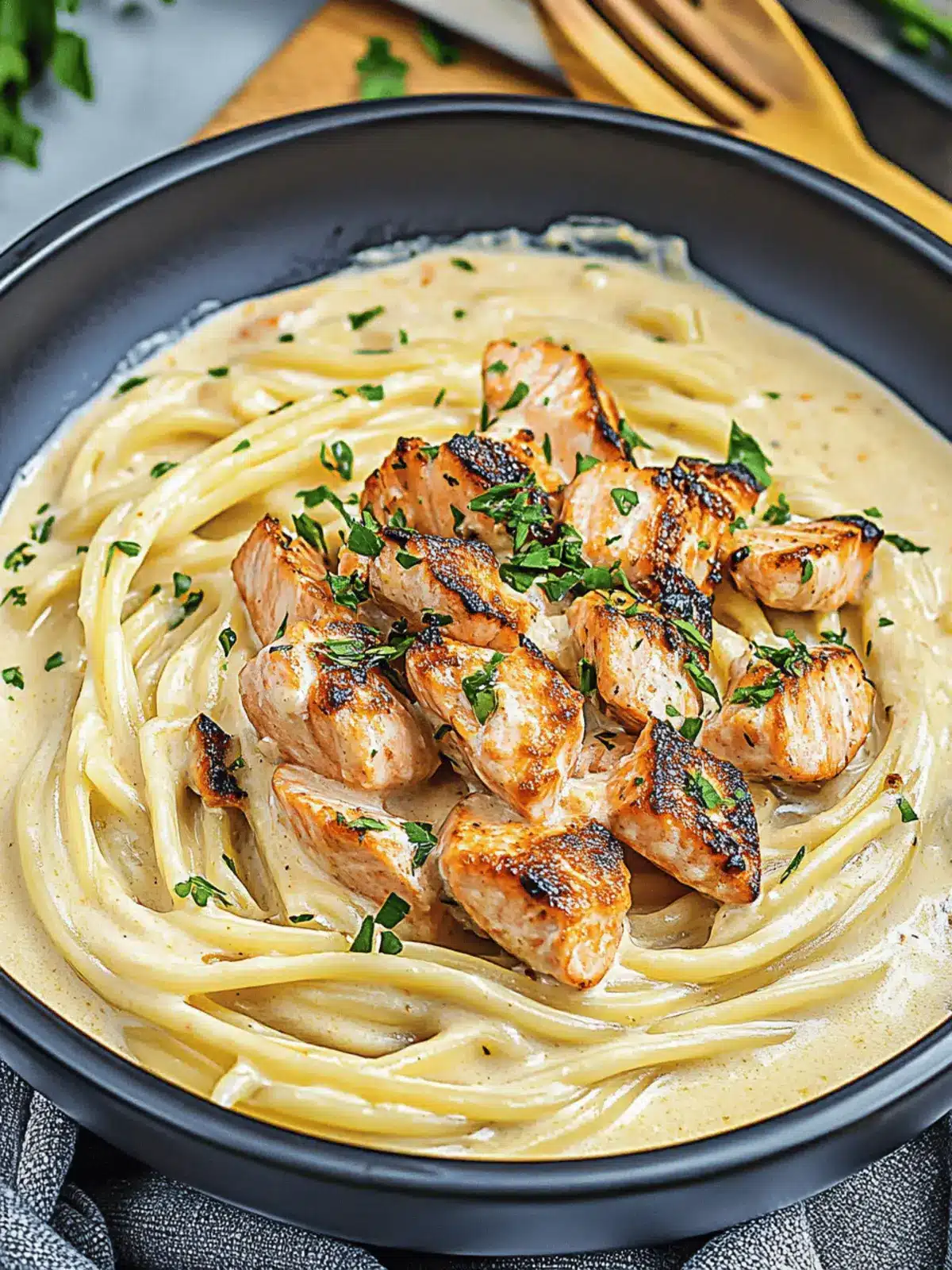 Creamy Salmon Pasta: Elevate Dinner in Just 30 Minutes 3 Creamy Salmon Pasta