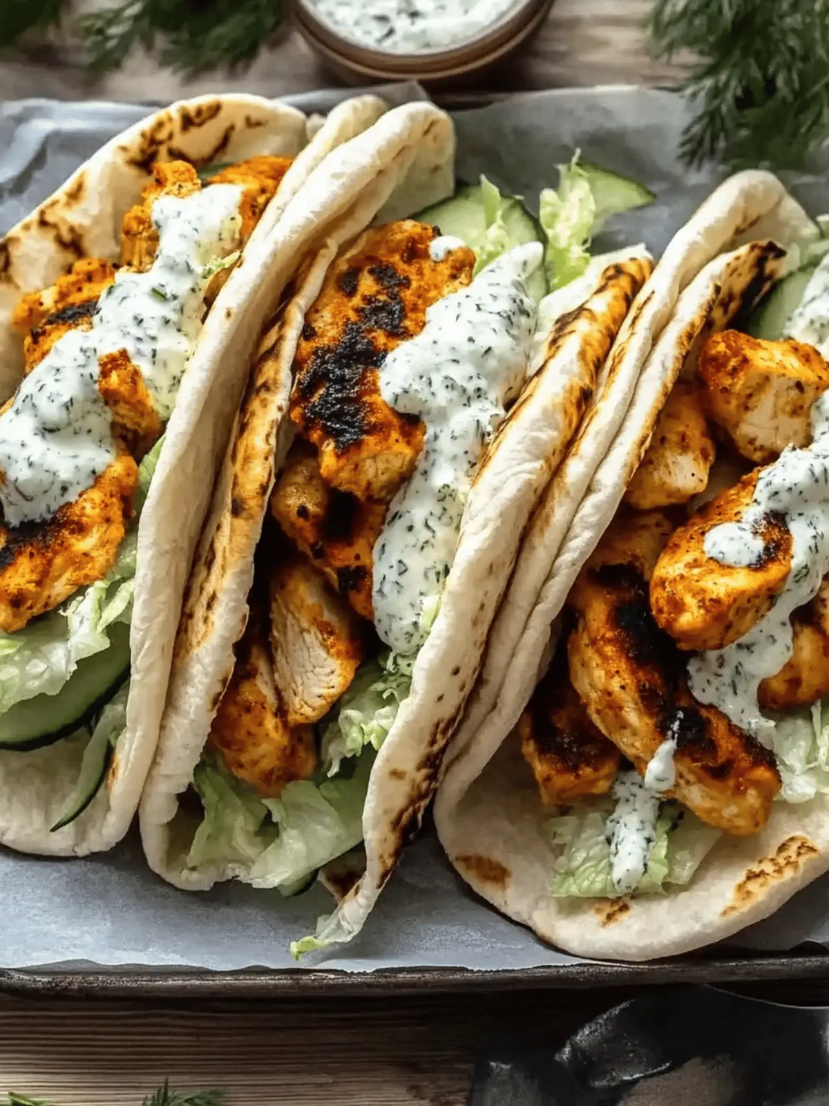 Sheet Pan Chicken Pitas with Herby Ranch for Easy Weeknight Dinners 4 Sheet Pan Chicken Pitas with Herby Ranch
