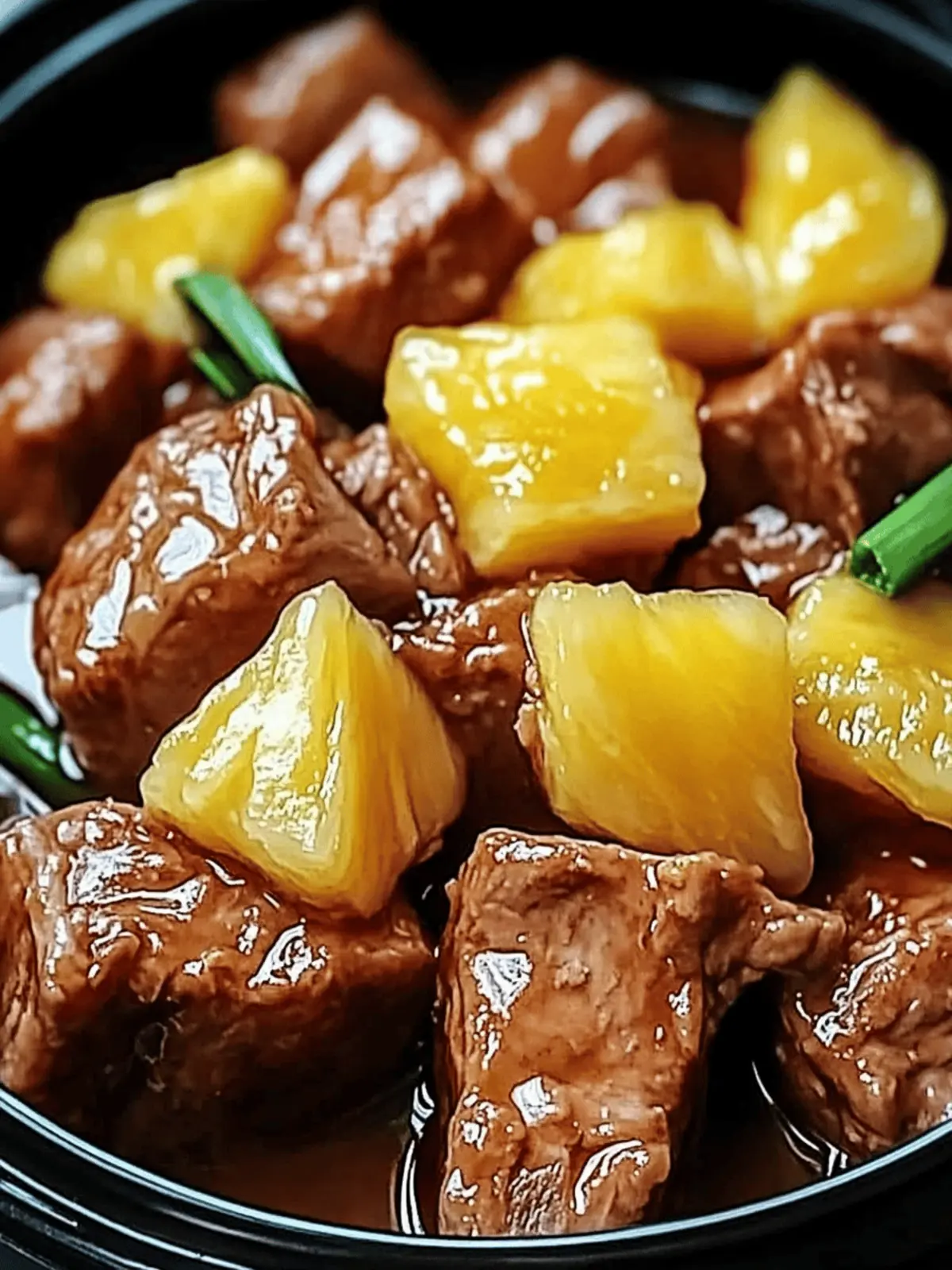 Juicy Pineapple Pork Slow Cooker for Effortless Family Dinners 2 Juicy Pineapple Pork Slow Cooker