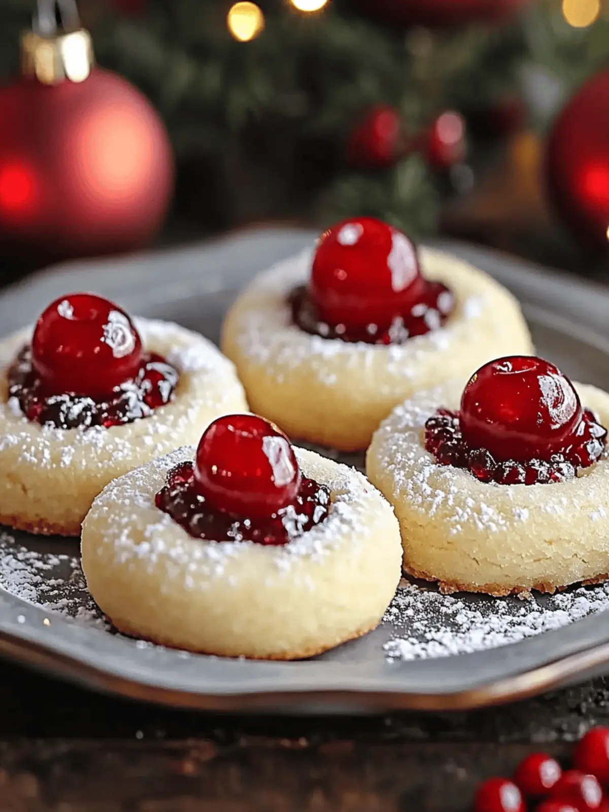 Christmas Maraschino Cherry Shortbread Cookies for a Festive Touch 3 Christmas Maraschino Cherry Shortbread Cookies