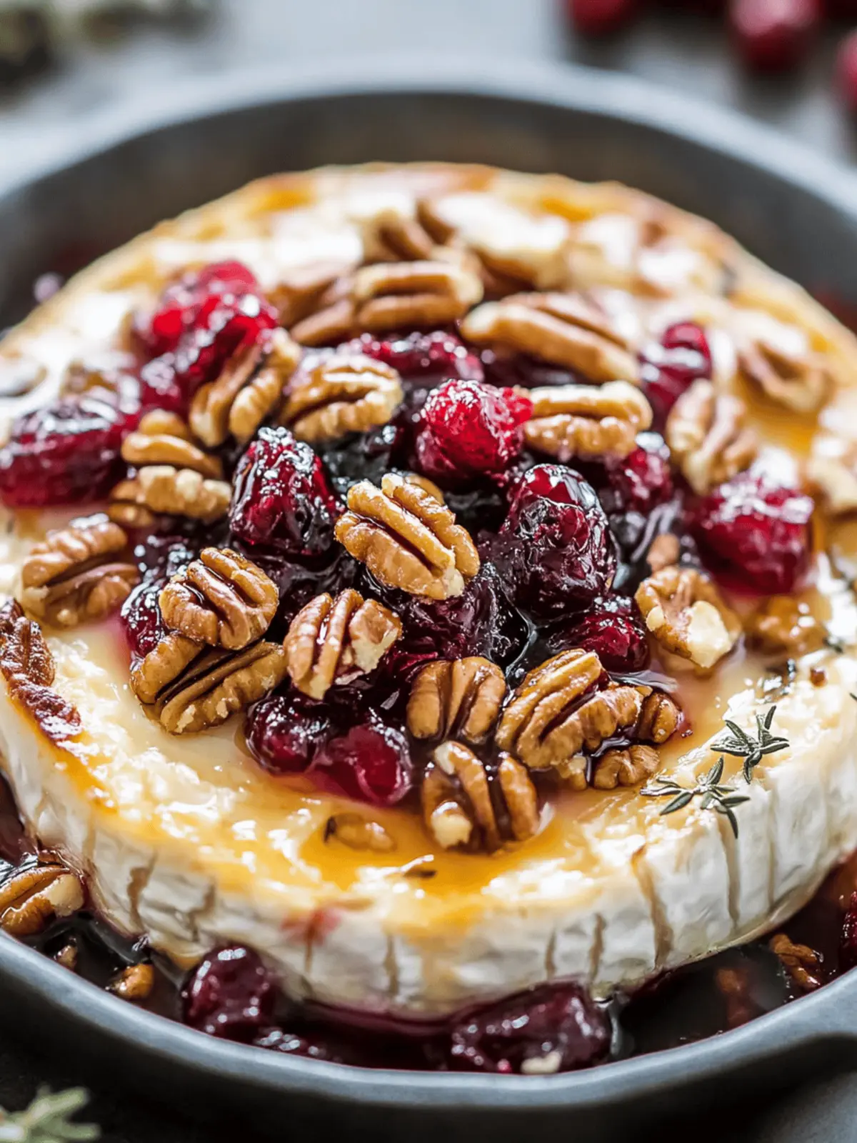 Cranberry Pecan Baked Brie: Elevate Your Appetizer Game 5 Cranberry Pecan Baked Brie