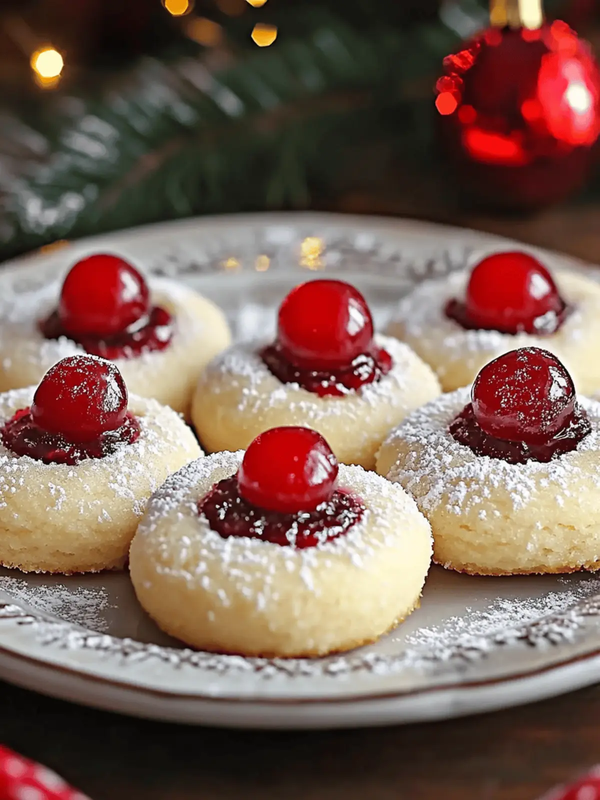 Christmas Maraschino Cherry Shortbread Cookies for a Festive Touch 4 Christmas Maraschino Cherry Shortbread Cookies