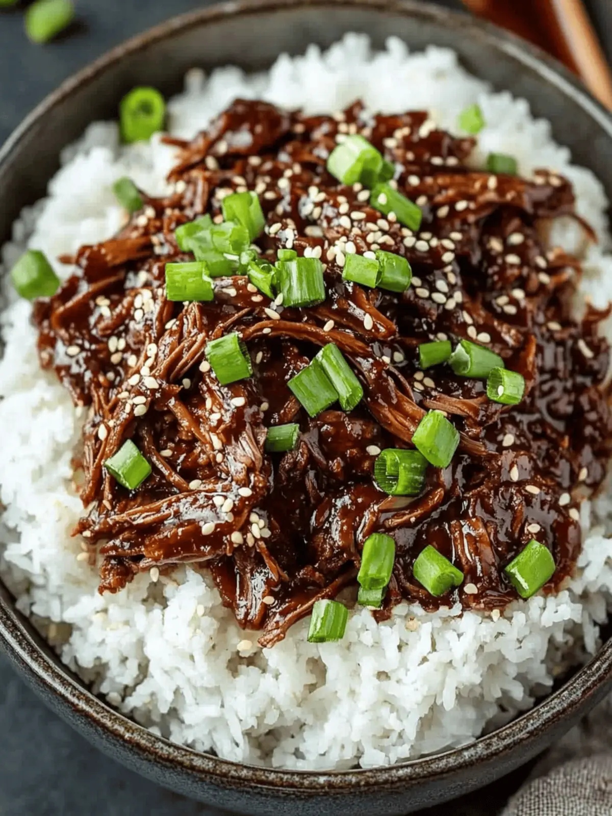 Savory Slow Cooker Korean Beef: Effortless Comfort at Home 5 Slow Cooker Korean Beef