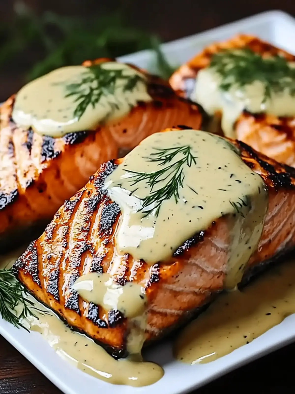 Grilled Salmon with Dijon Mustard Sauce: A Flavorful Feast 5 Grilled Salmon with Dijon Mustard Sauce