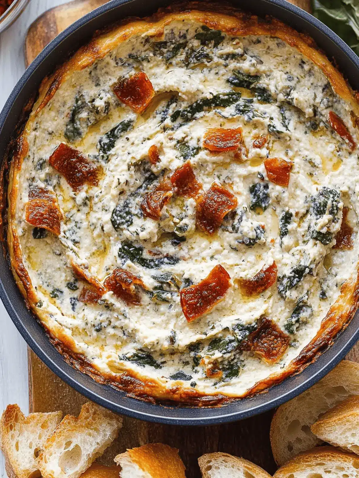 Irresistibly Creamy Tuscan Dip Perfect for Your Next Gathering 3 Creamy Tuscan Dip