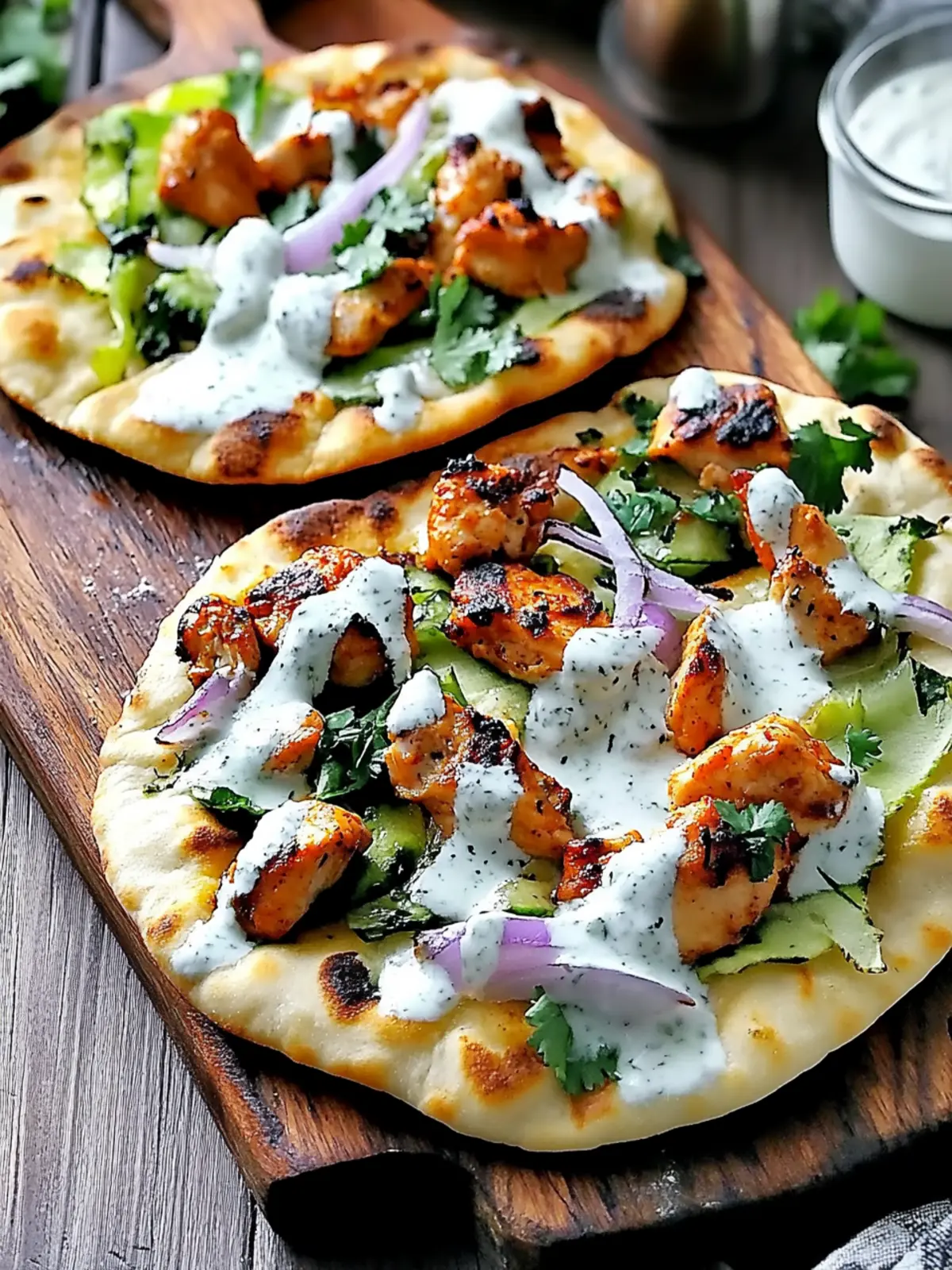 Tandoori Chicken Naan Pizza: Your New Favorite Dinner Adventure 4 Tandoori Chicken Naan Pizza