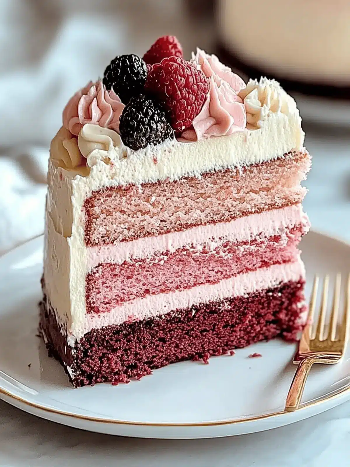 Layered Neapolitan Cake: Your Sweet Twist on a Classic Treat 4 Layered Neapolitan Cake