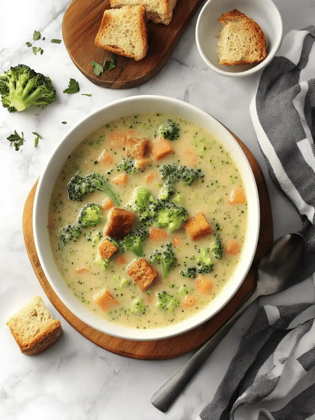 Creamy Smoked Gouda Broccoli Soup for Cozy Nights 3 Smoked Gouda Broccoli Soup